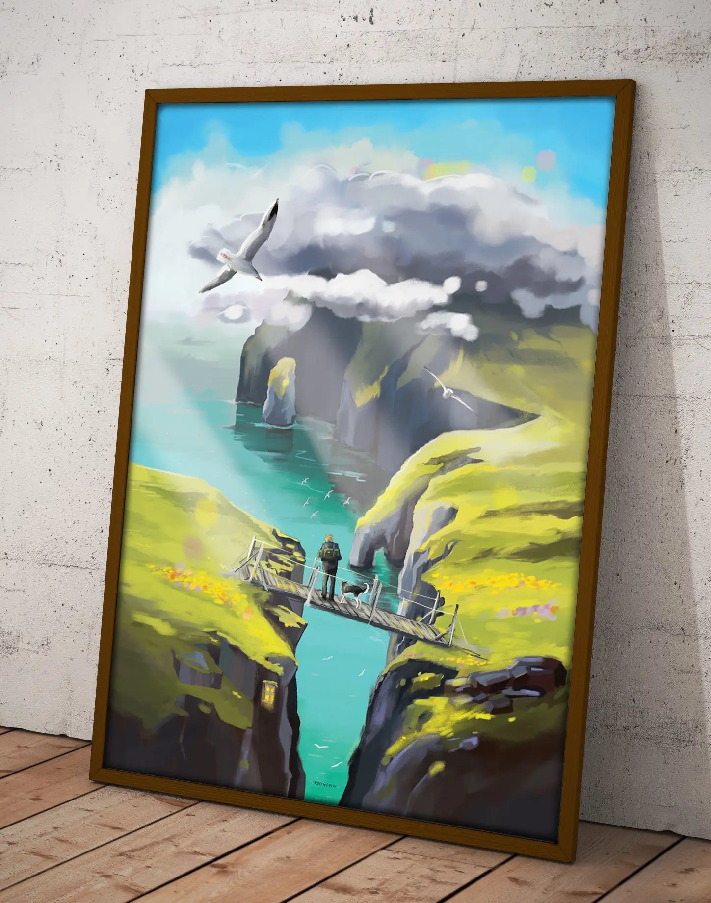 Poster - Ásmundarstakkur FJORD