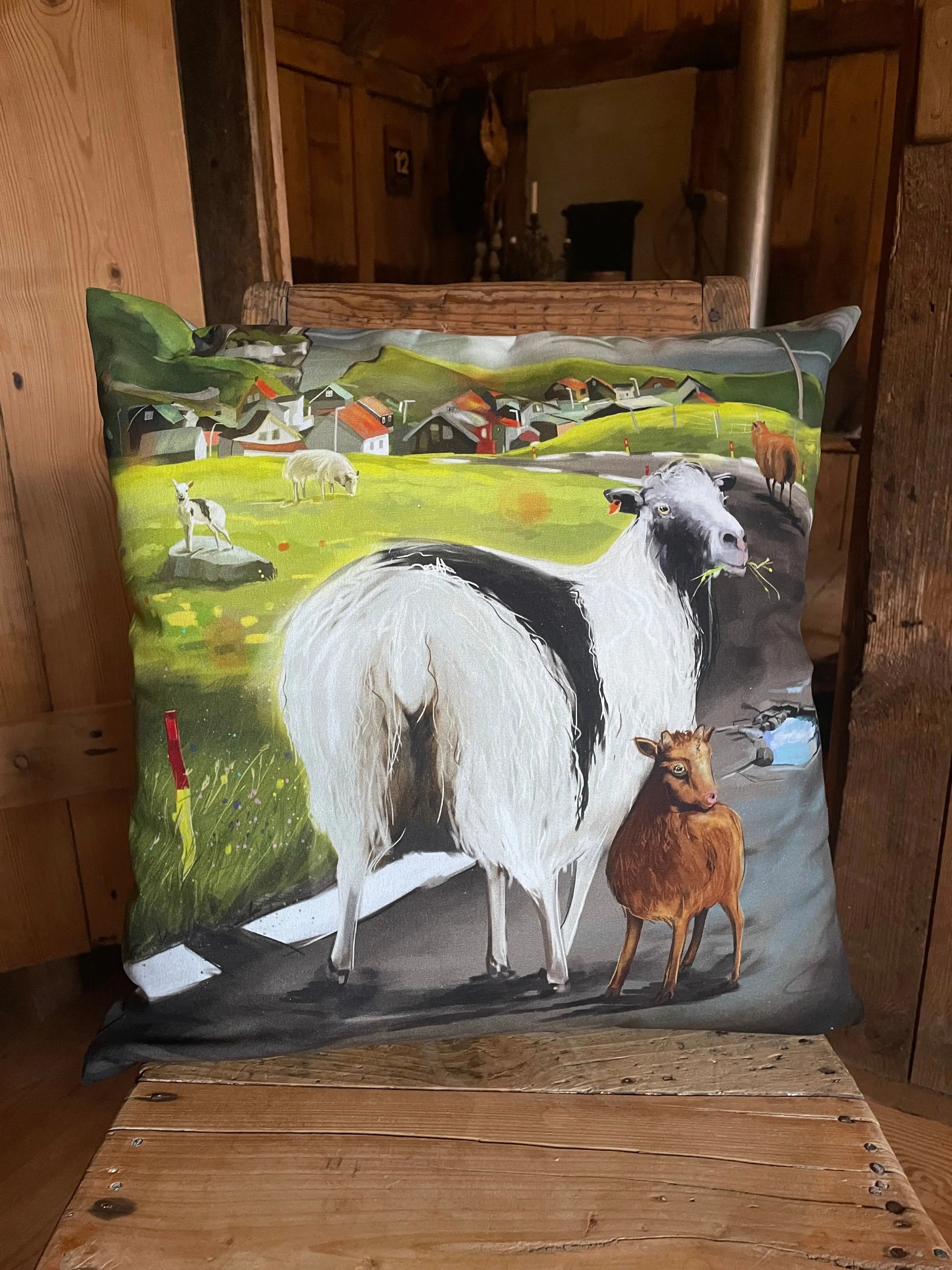 Cushion - Summarkvöld FJORD