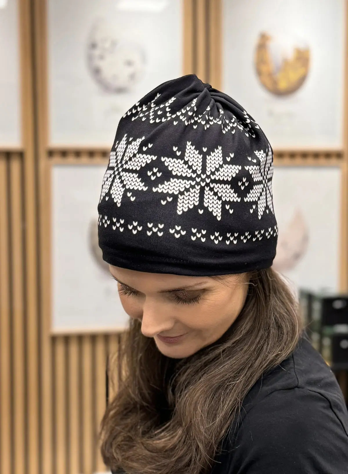 Bandana Tube - Stjörna Faroese knitting pattern FJORD