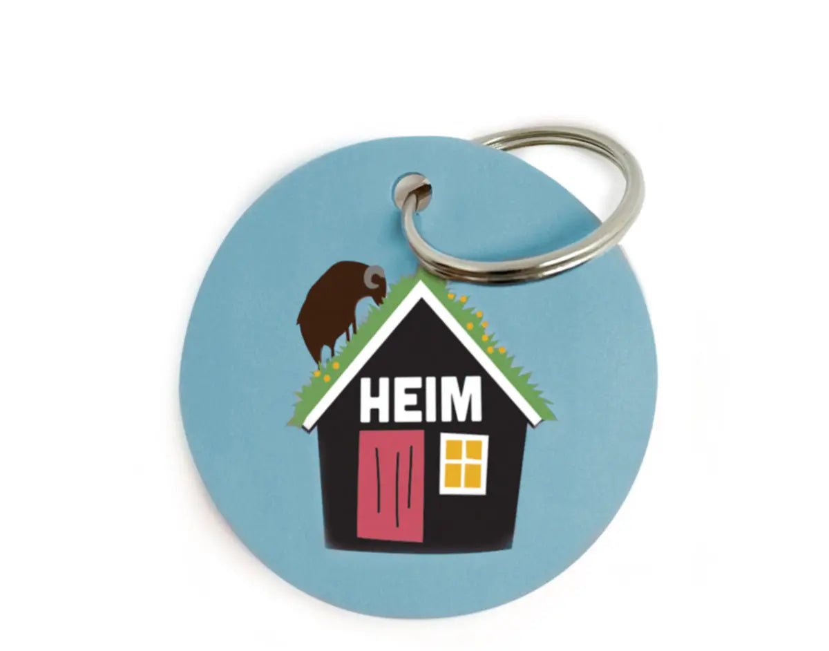 Key ring - Heim (blue) FJORD