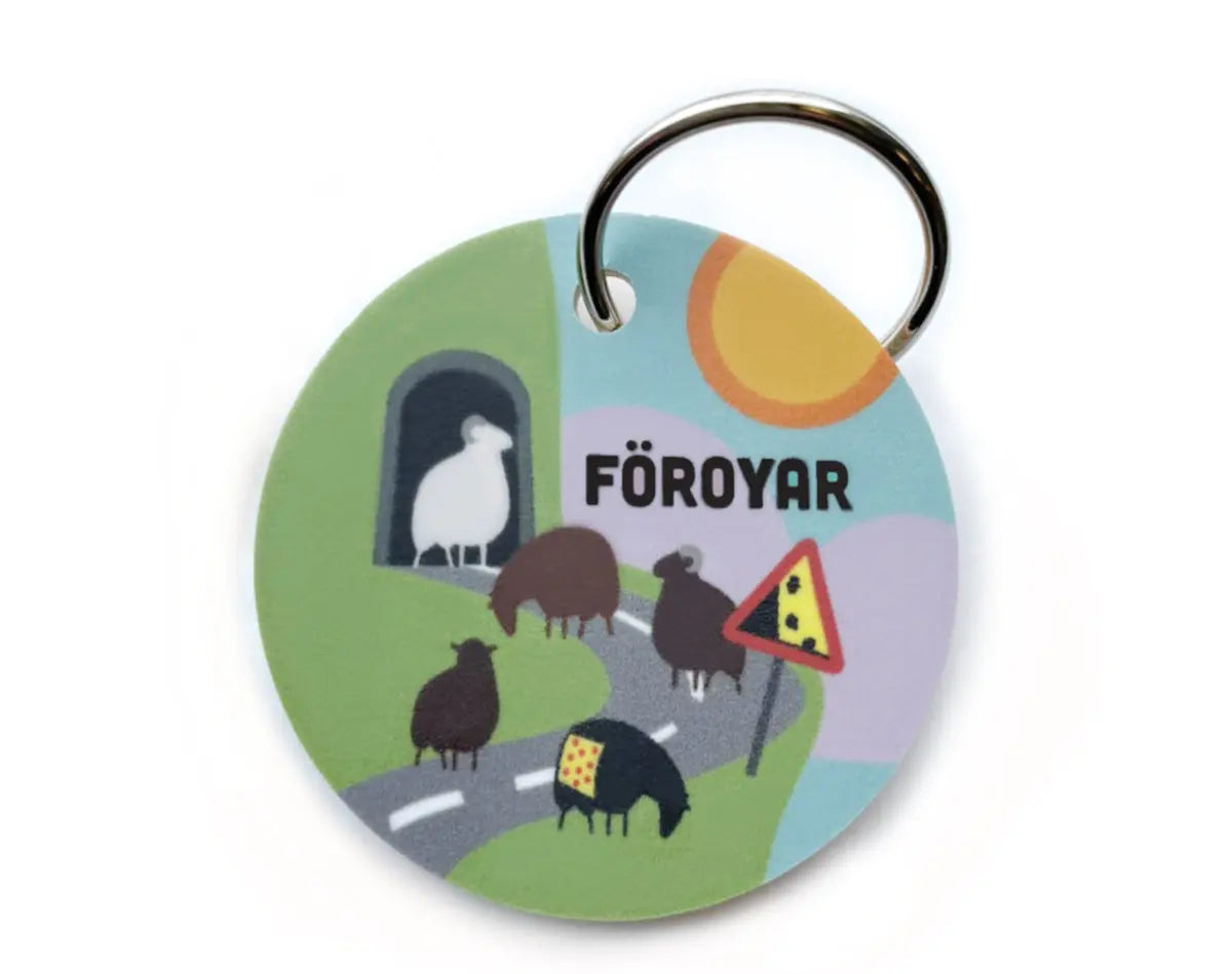 Key ring - Föroyskur tunnil FJORD