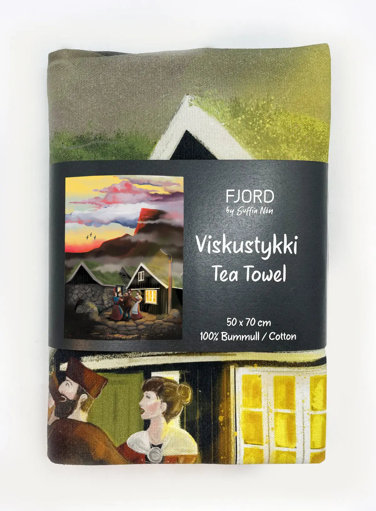 Tea Towel - Skýming FJORD