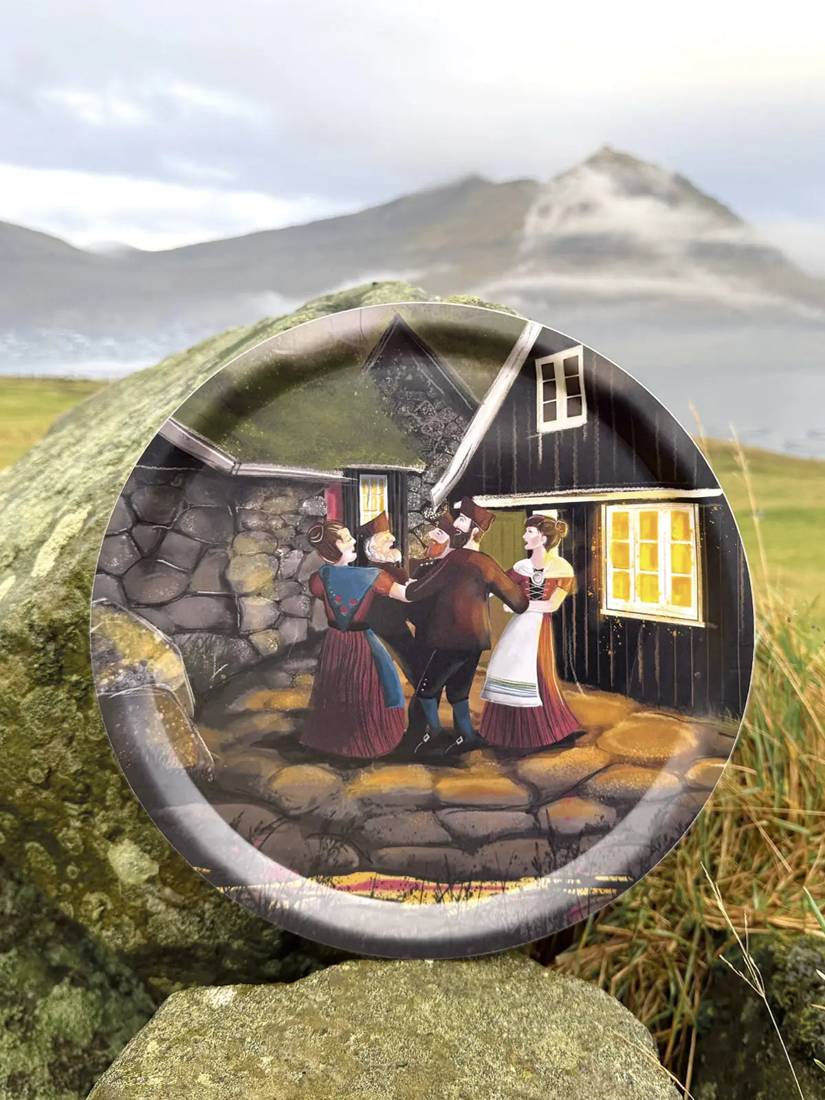 Serving tray - Skýming FJORD