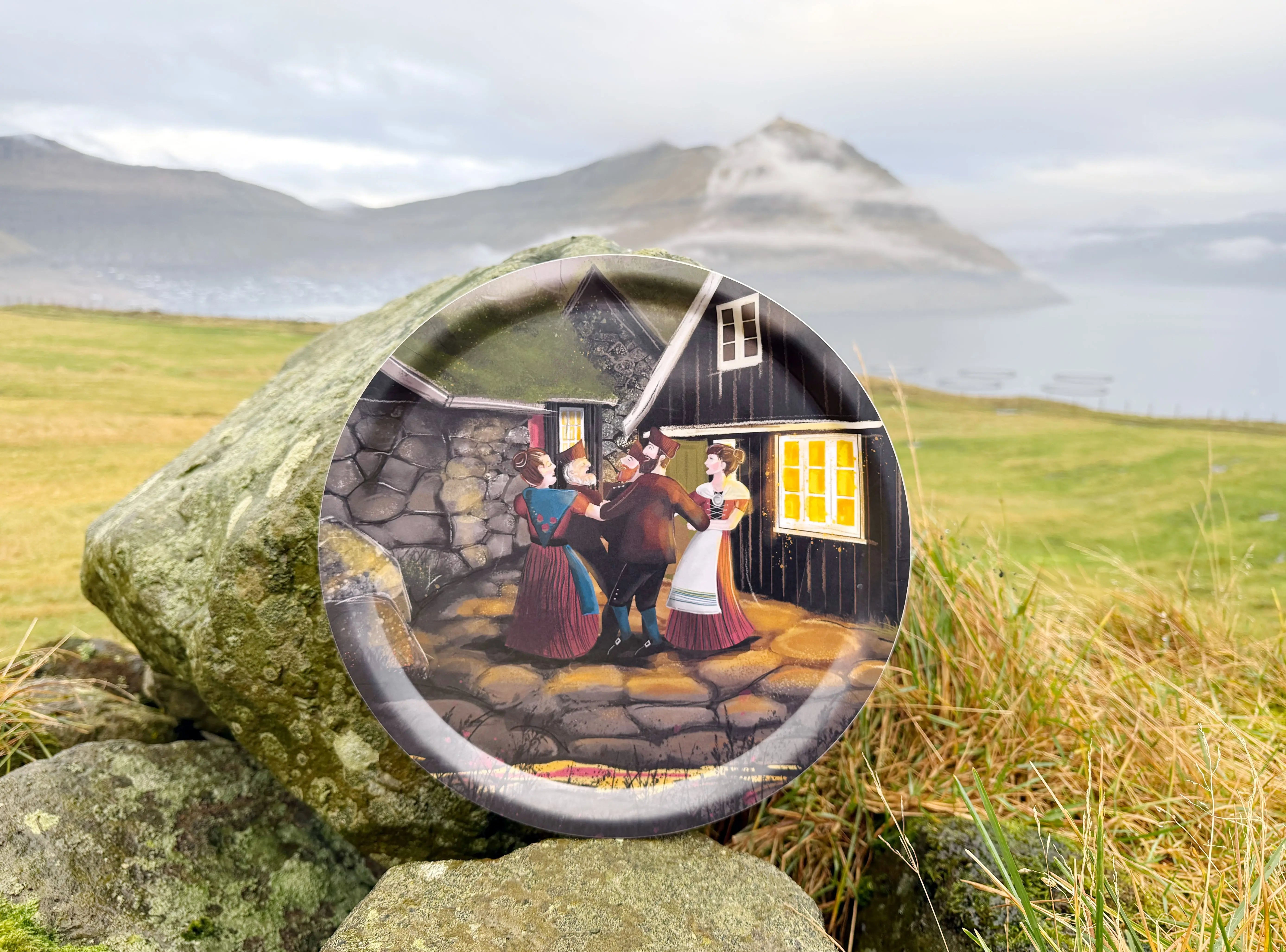 Serving tray - Skýming FJORD