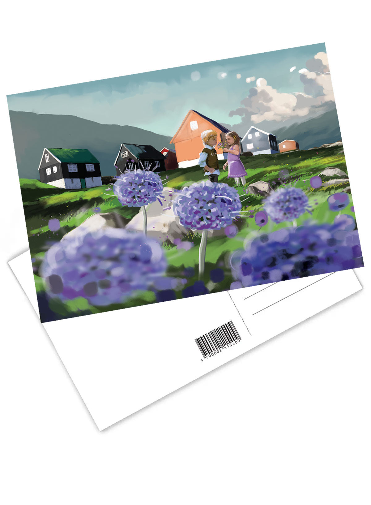 Postcard - Blákollur FJORD