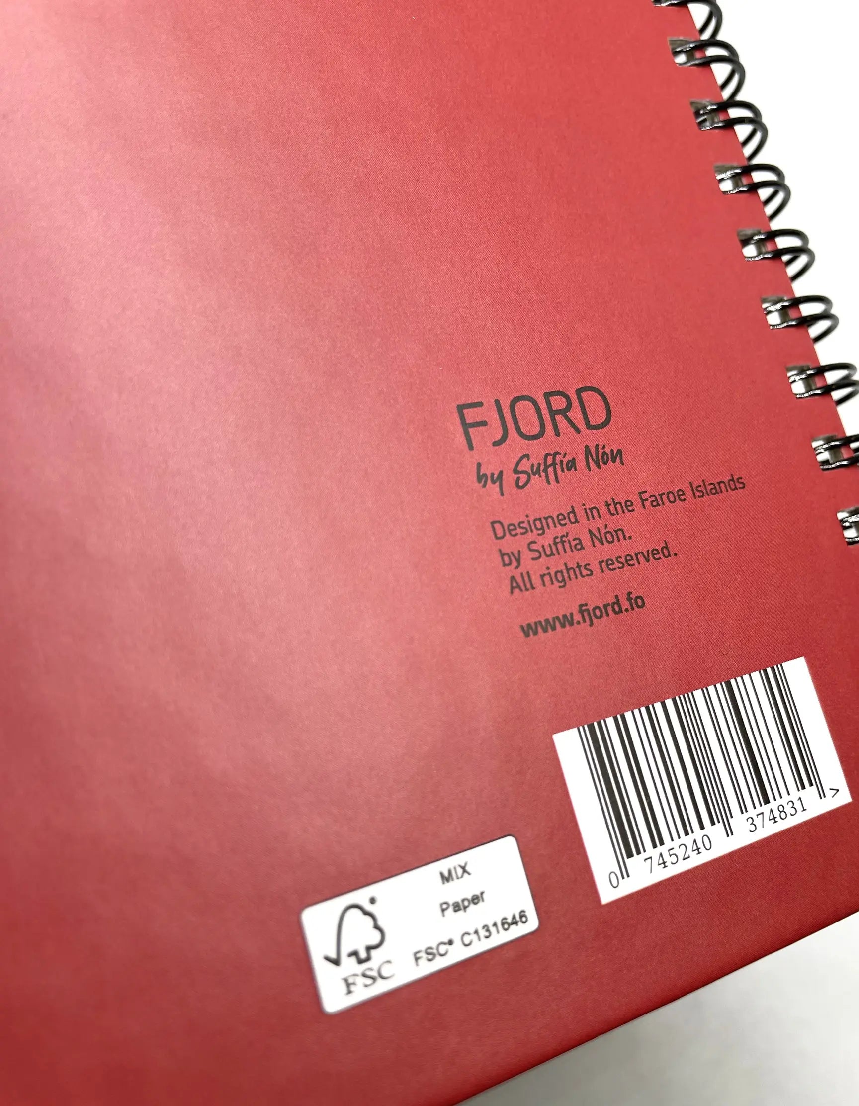 Notebook - Treiska ærin FJORD