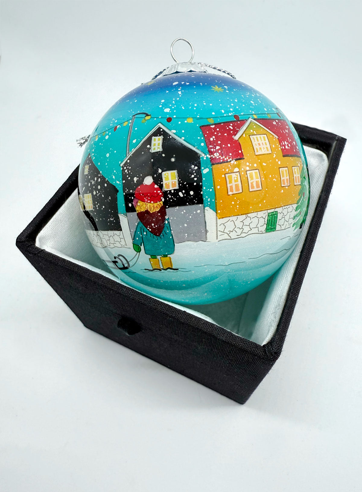 Glass Bauble - Bygd