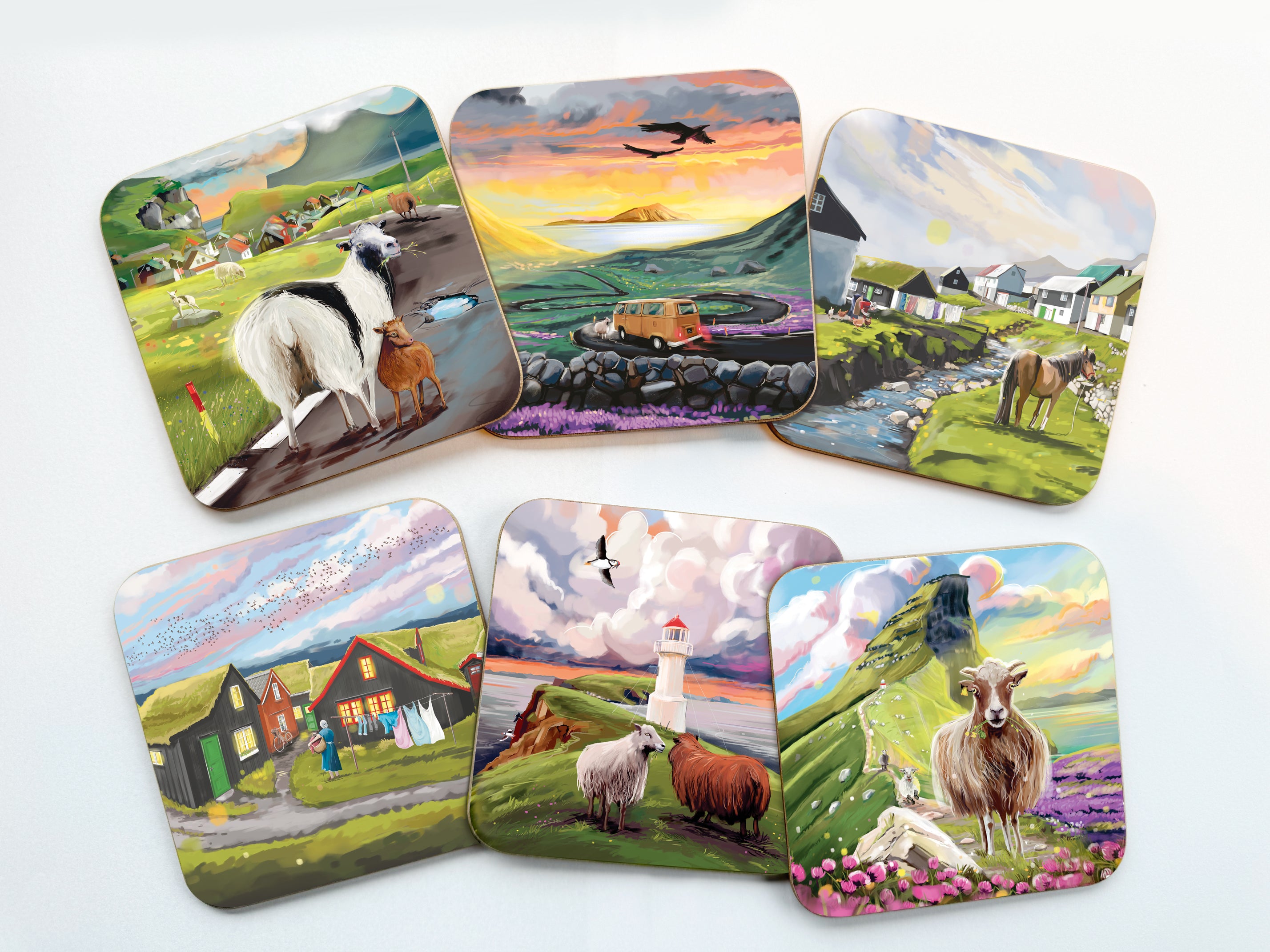 Coaster Set - Föroyar Vol. 2