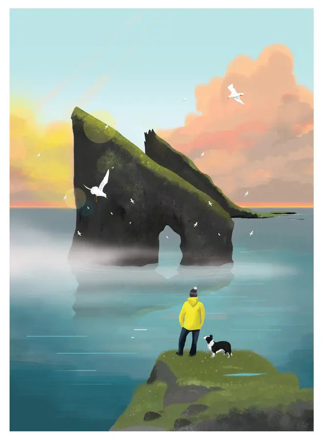 Poster - Drangarnir FJORD