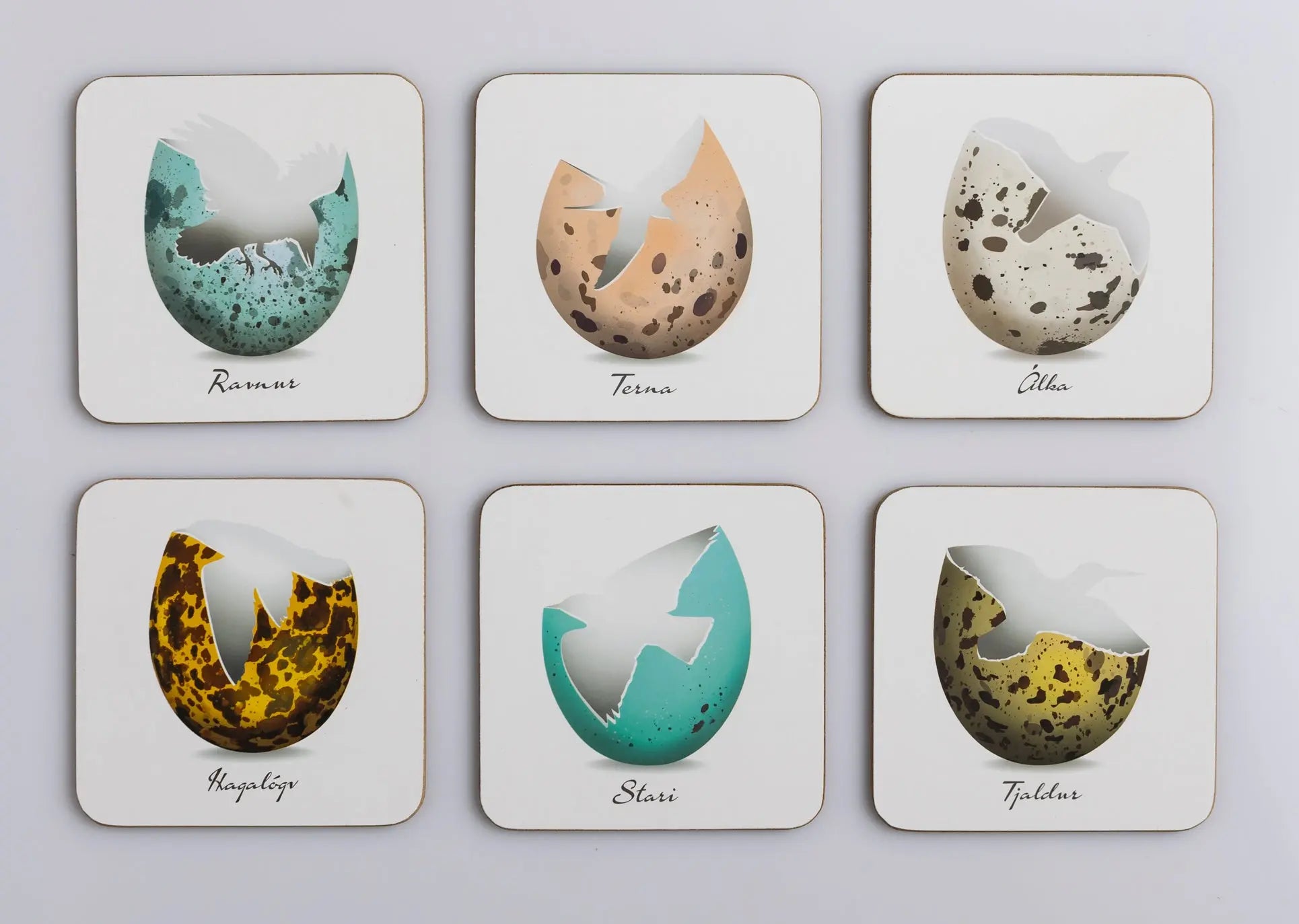 Coaster Set - Egg FJORD