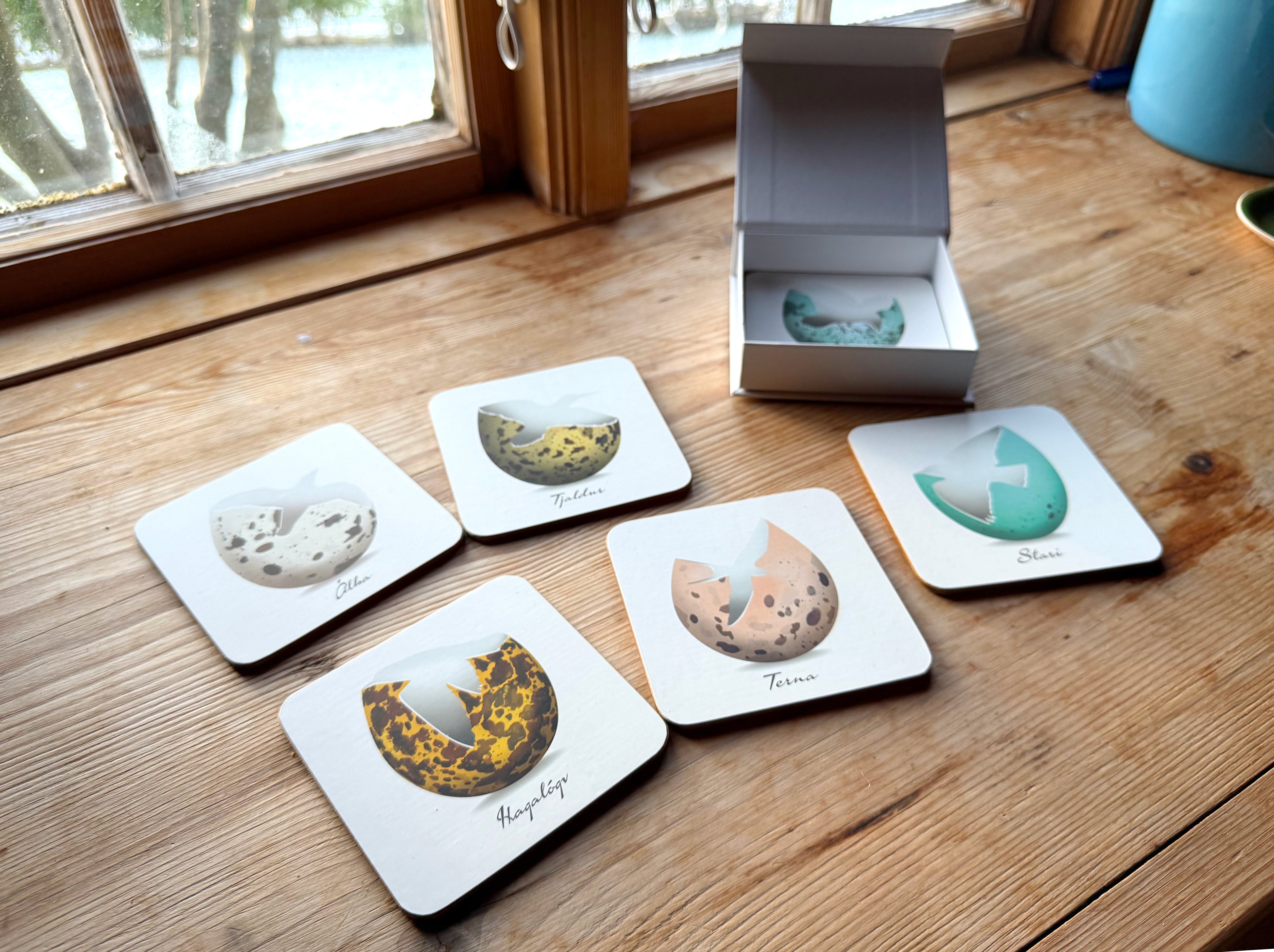 Coaster Set - Egg