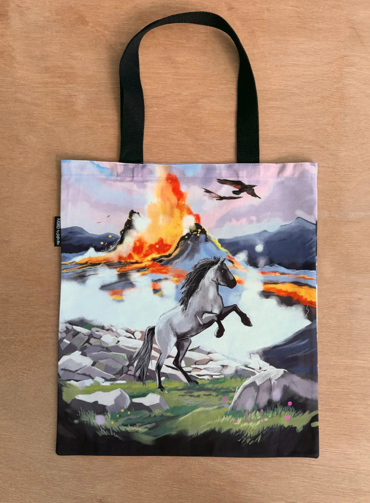 Tote Bag - Eldgos Fjord