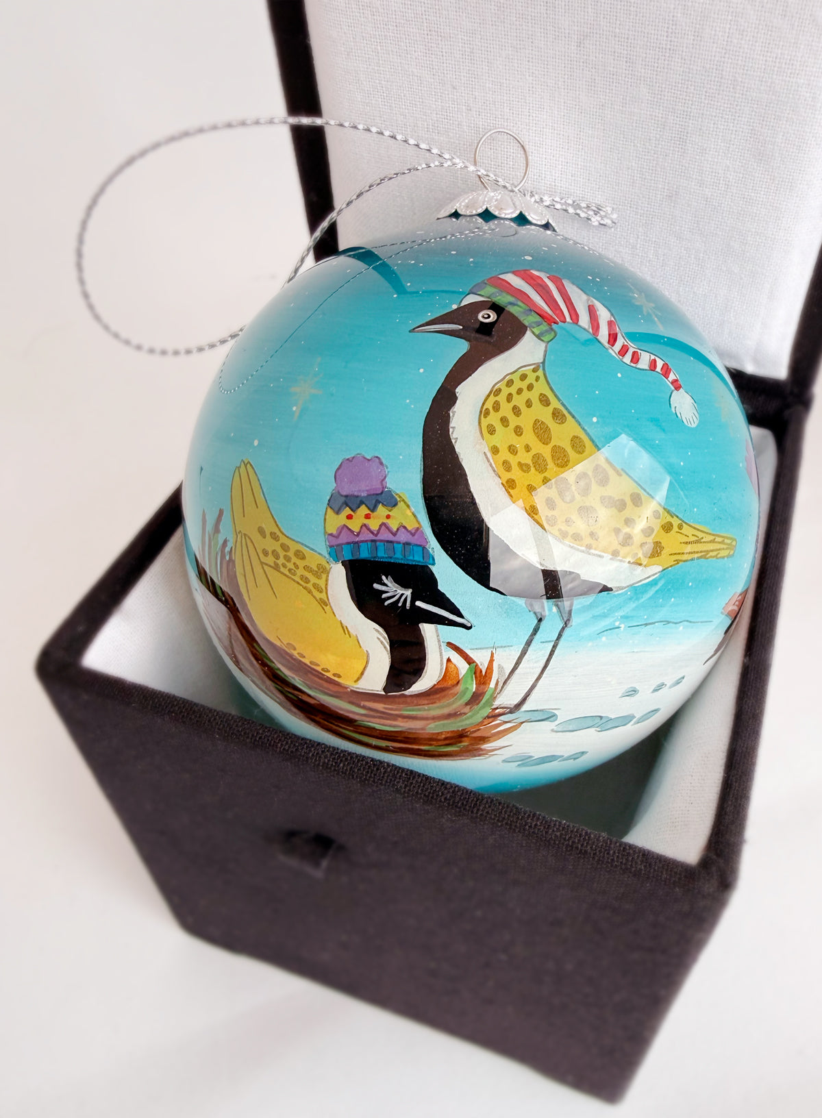 Glass Bauble - Birds