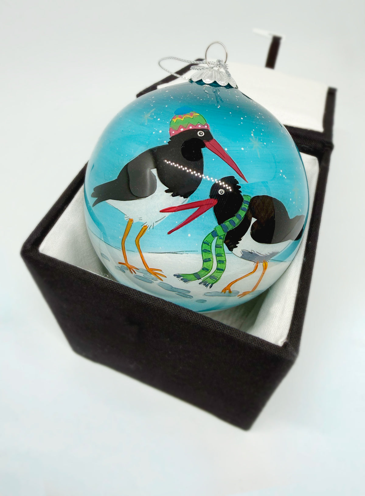 Glass Bauble - Birds