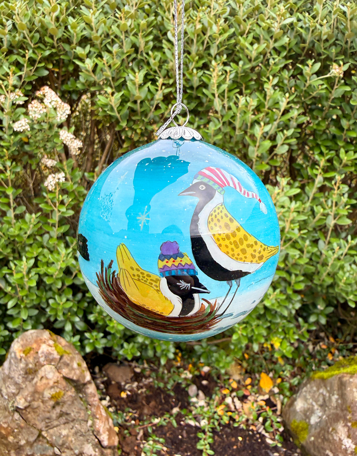 Glass Bauble - Birds
