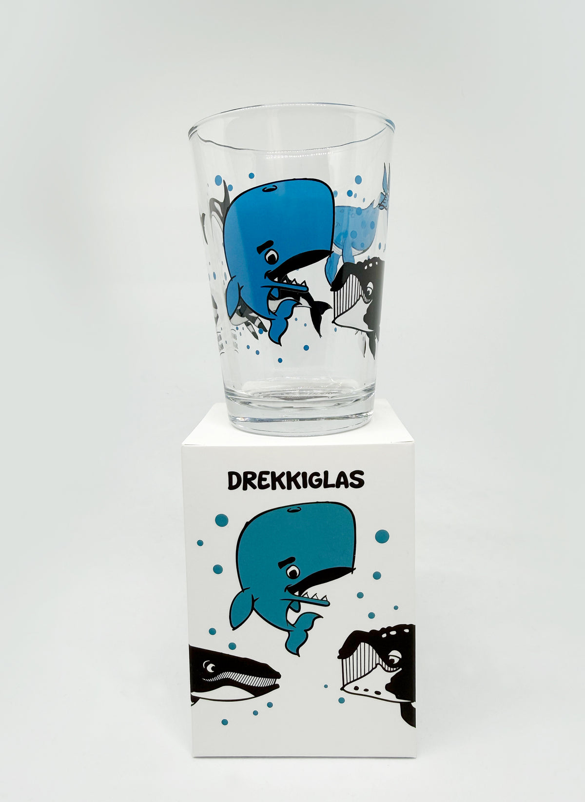 Drinking Glass - Whales
