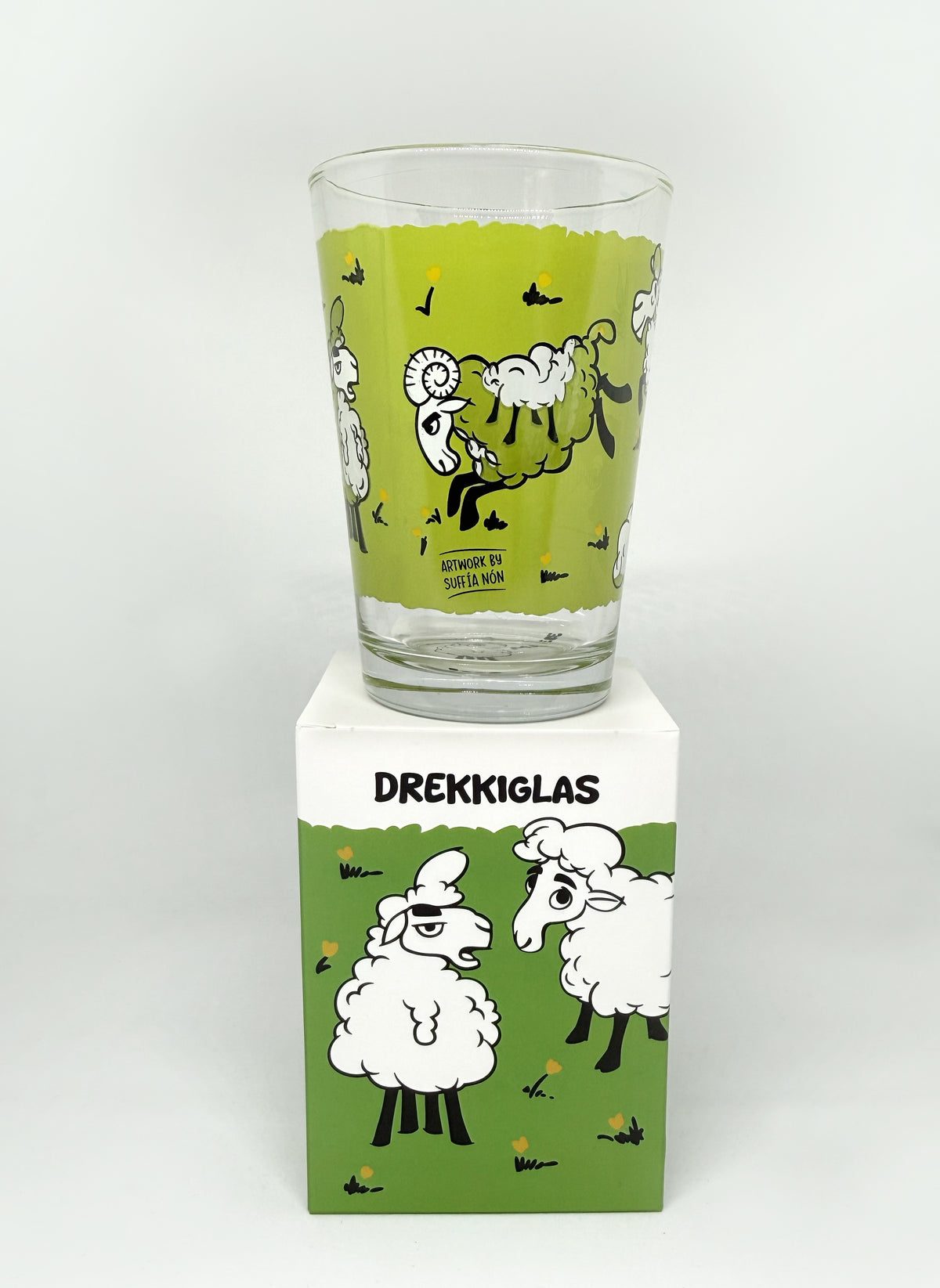 Drinking Glass - Sheep