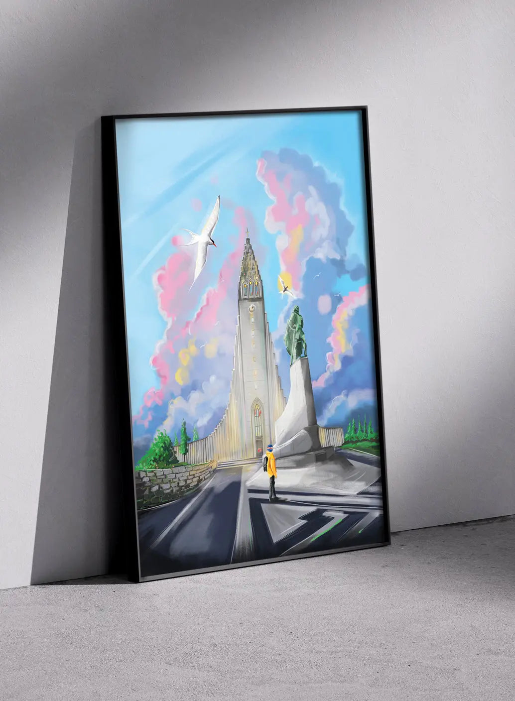 Poster - Hallgrímskirkja FJORD