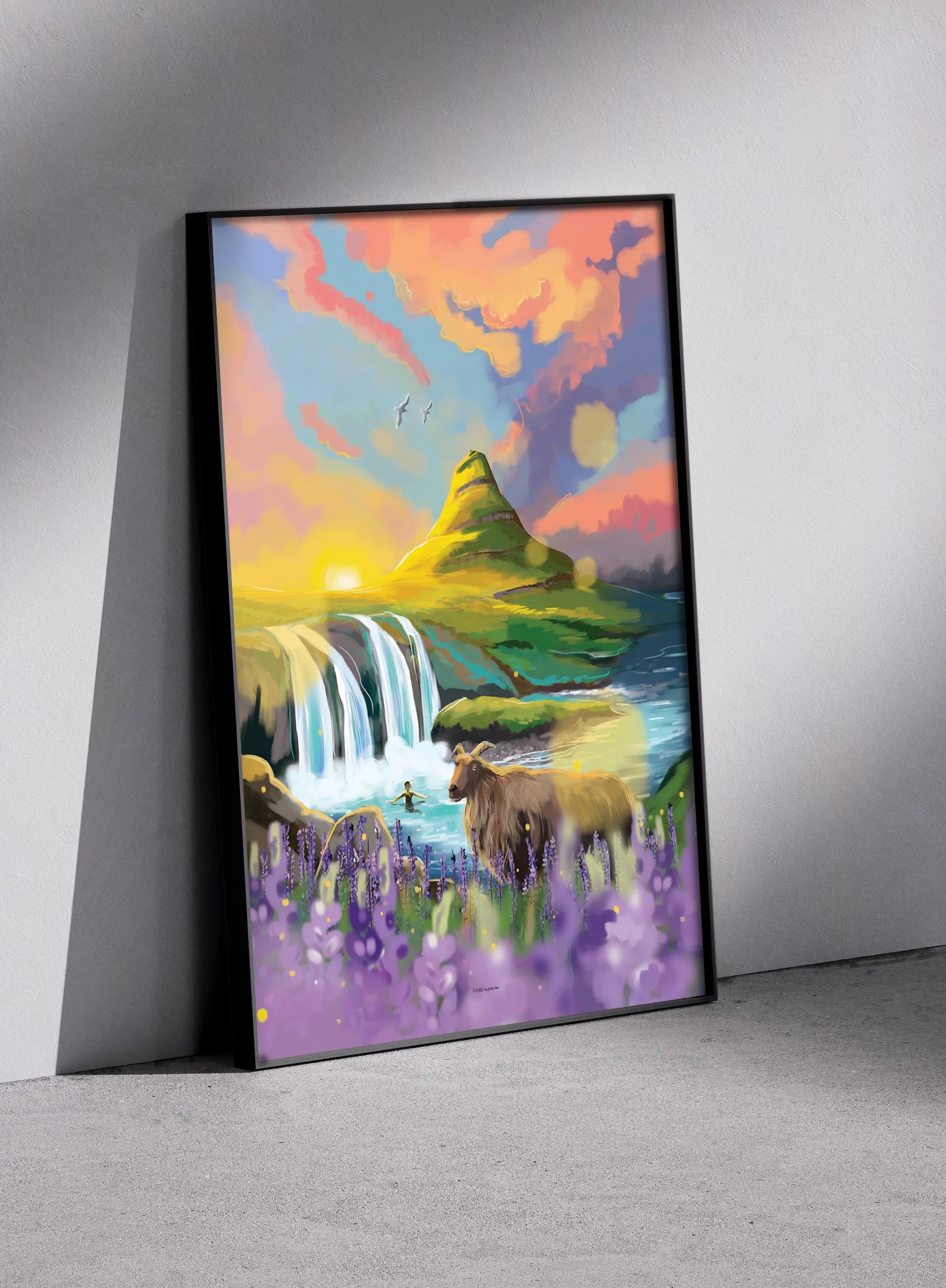 Poster - Kirkjufell FJORD