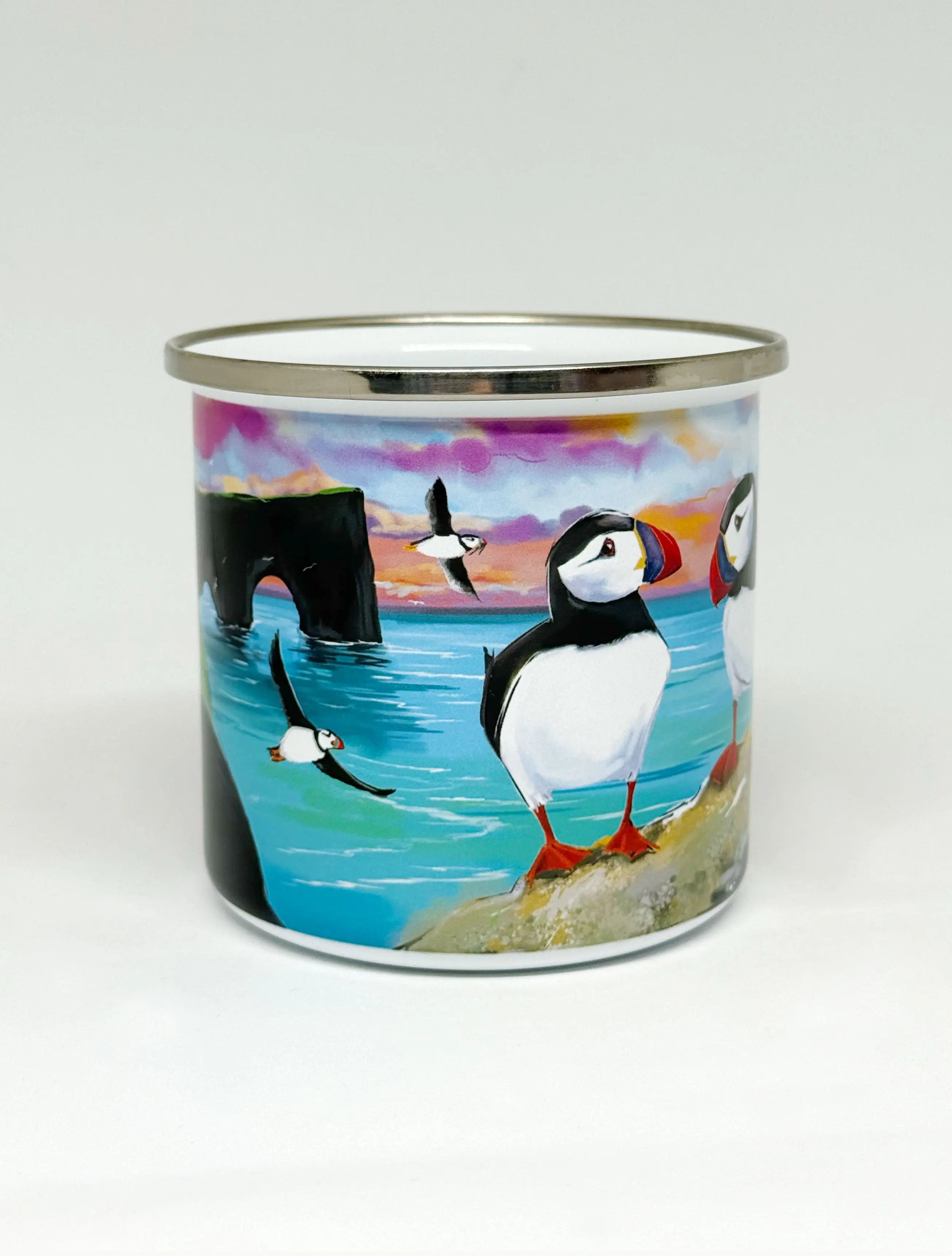Enamel Mug - Puffin FJORD