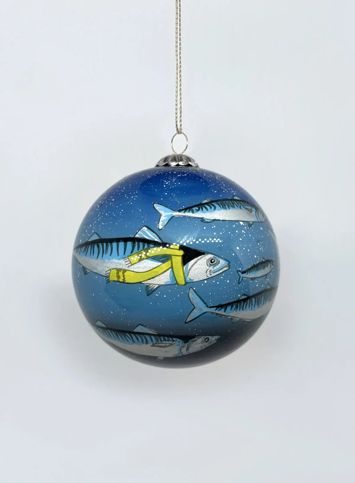 Glass Bauble - Makrelur FJORD