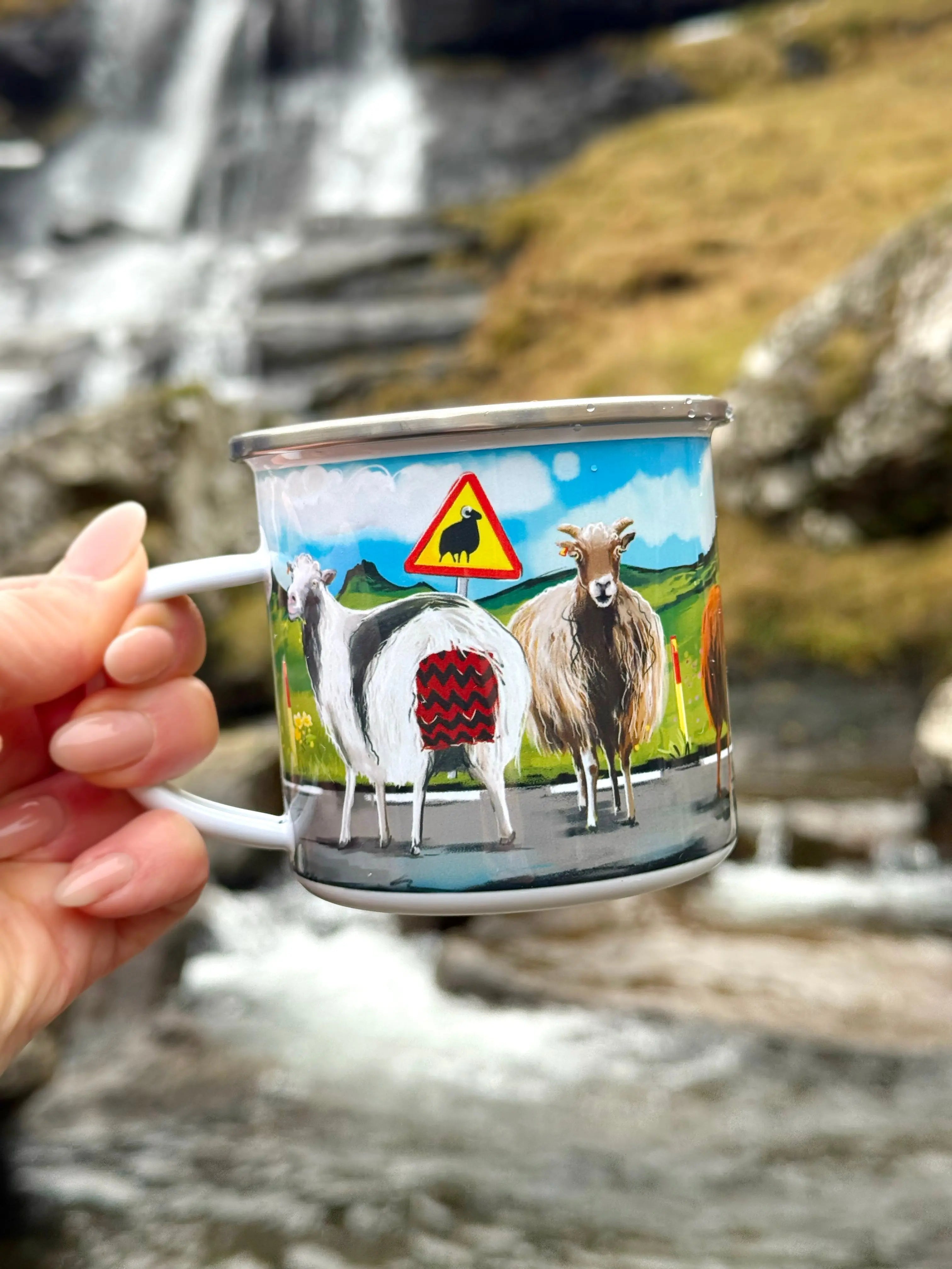 Enamel Mug - Sheep FJORD