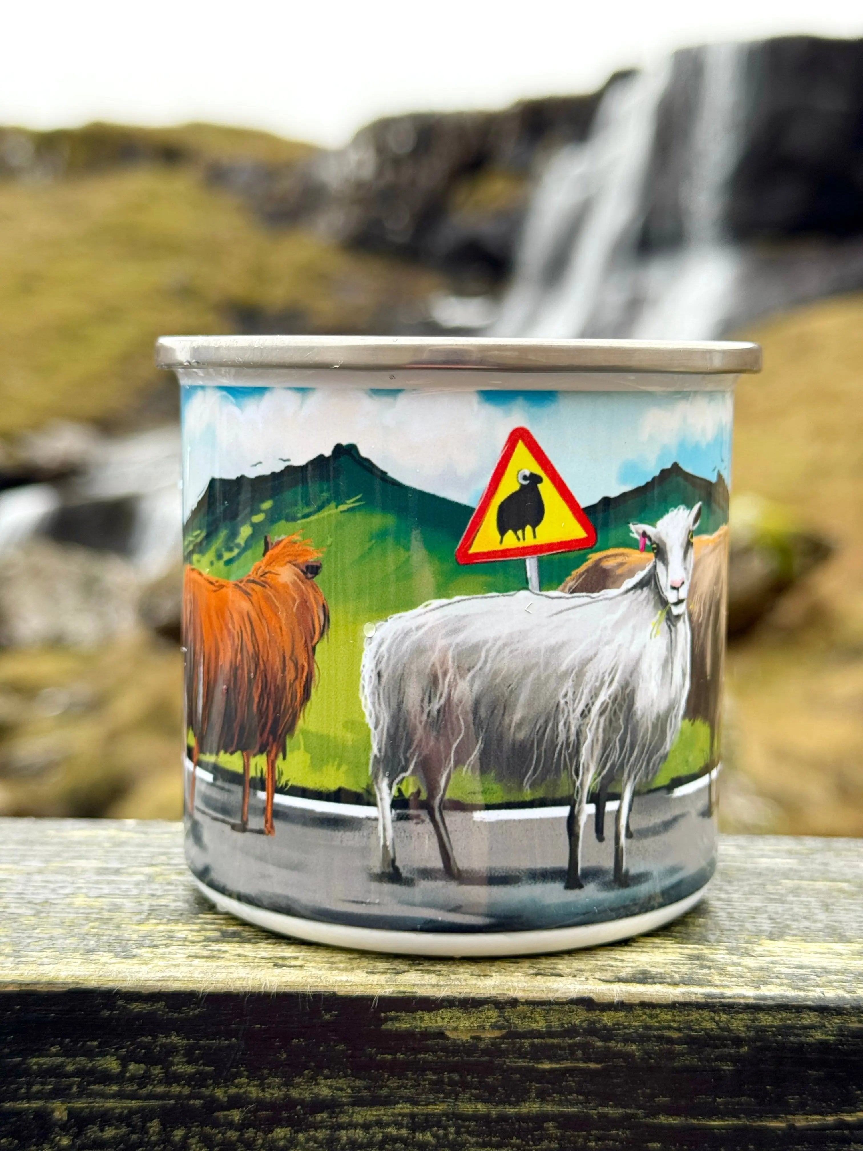 Enamel Mug - Sheep FJORD
