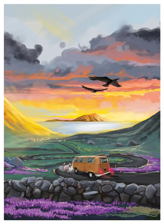 Poster - Norðradalsskarð FJORD