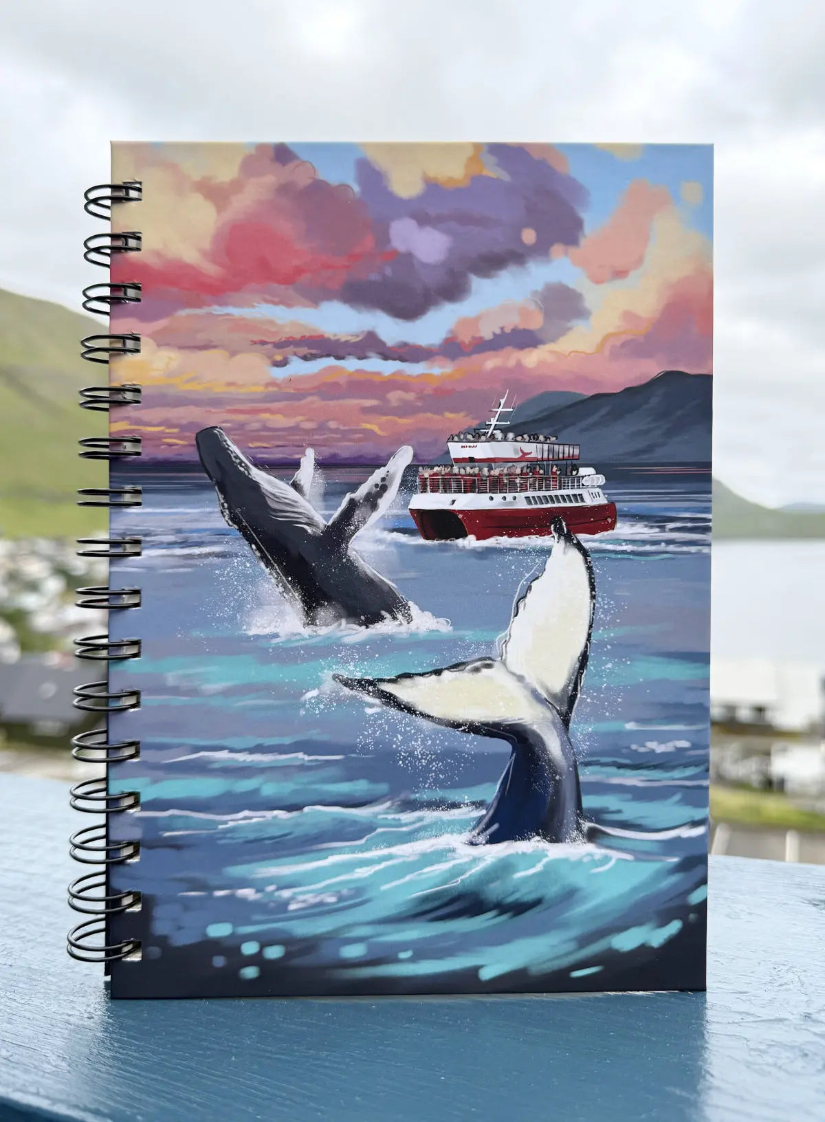 Notebook - Whale Watching Fjord