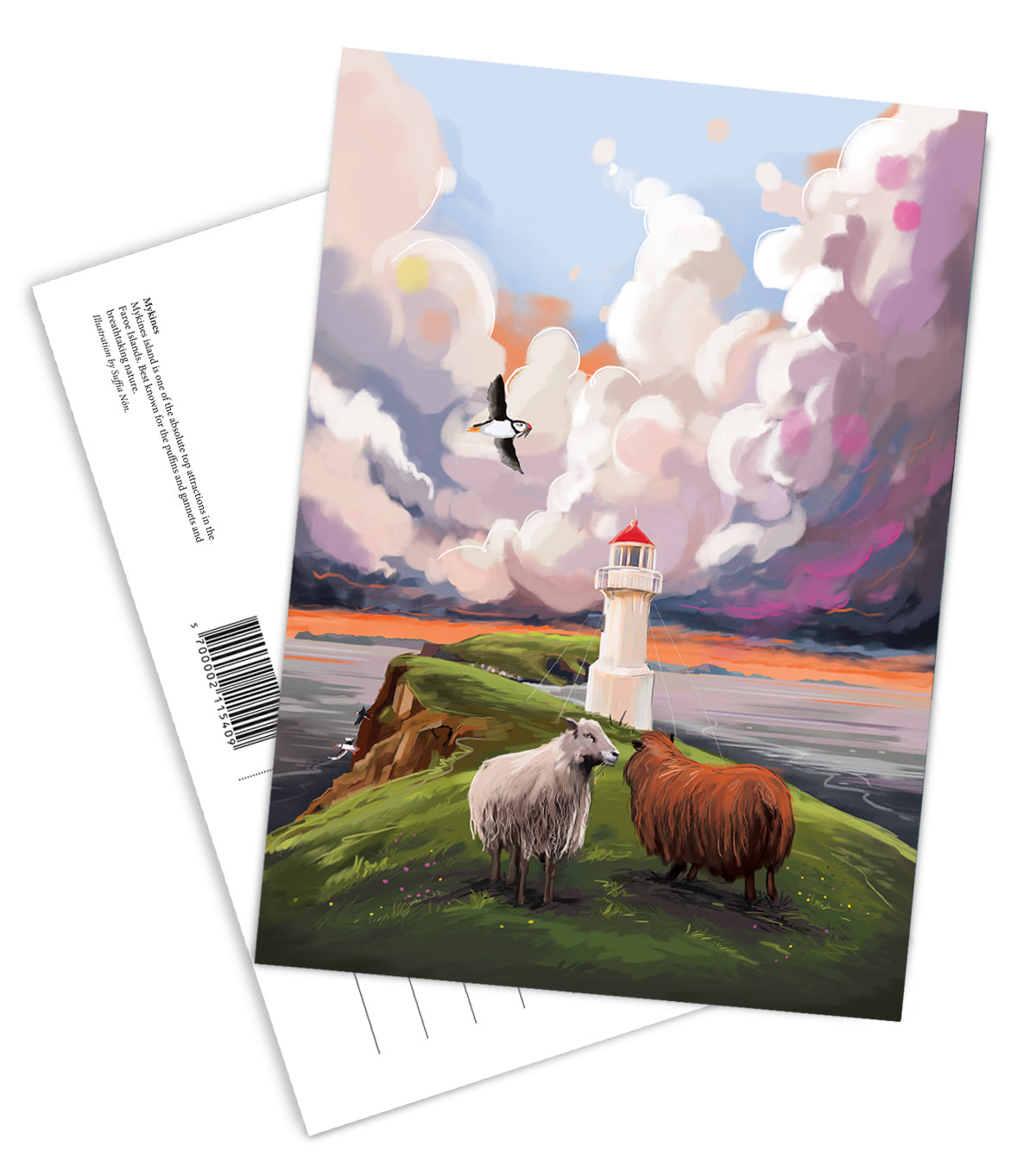 Postkort - Mykines