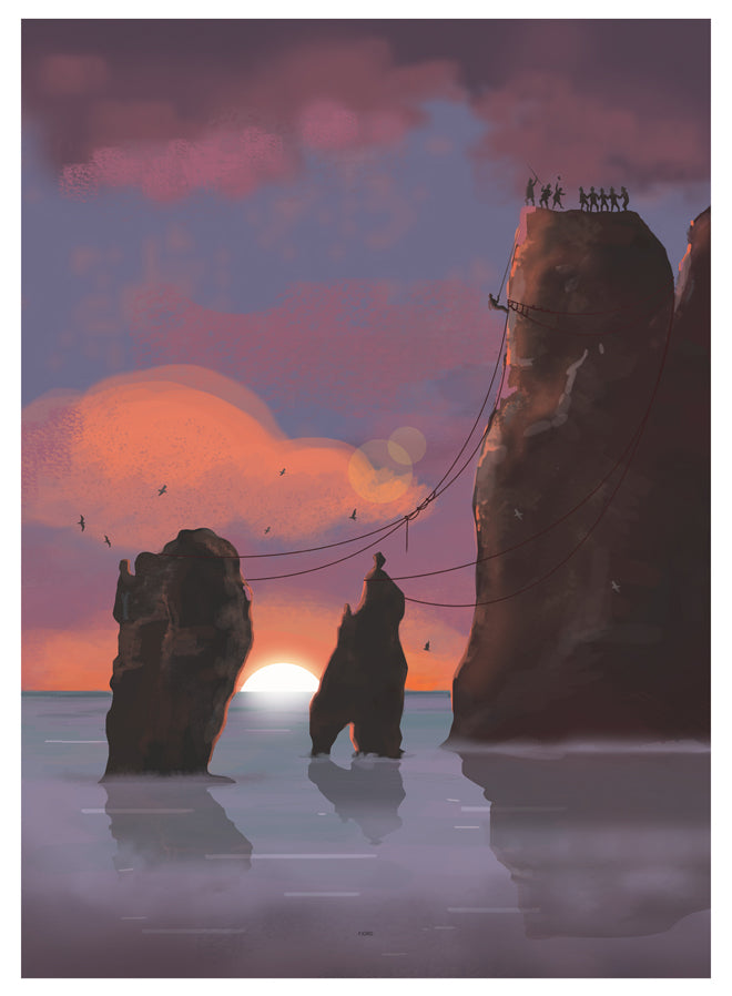 Plakat - Sólarris - gandakenda lötan