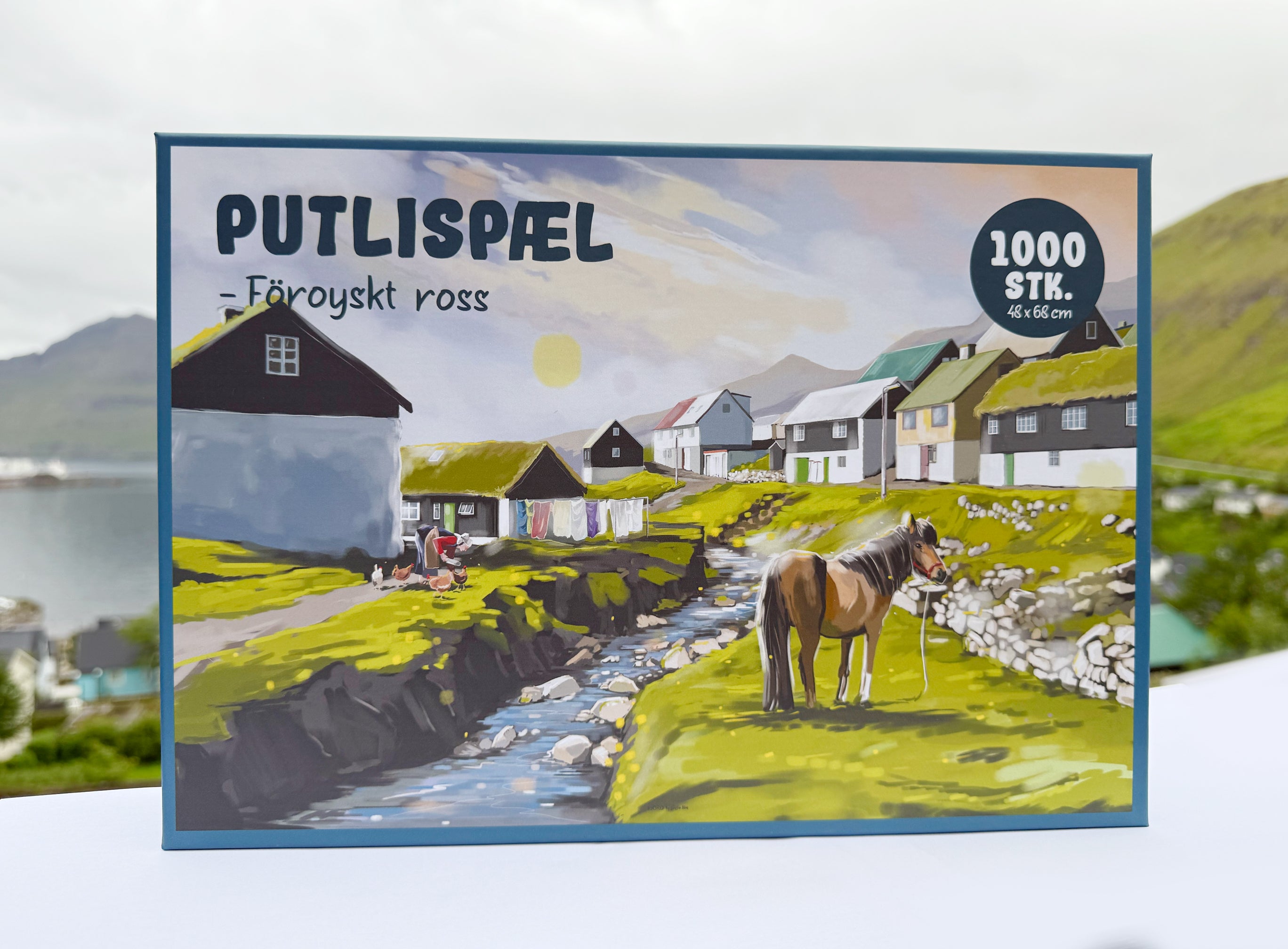 Puzzle 1000 pcs. - Föroyskt ross