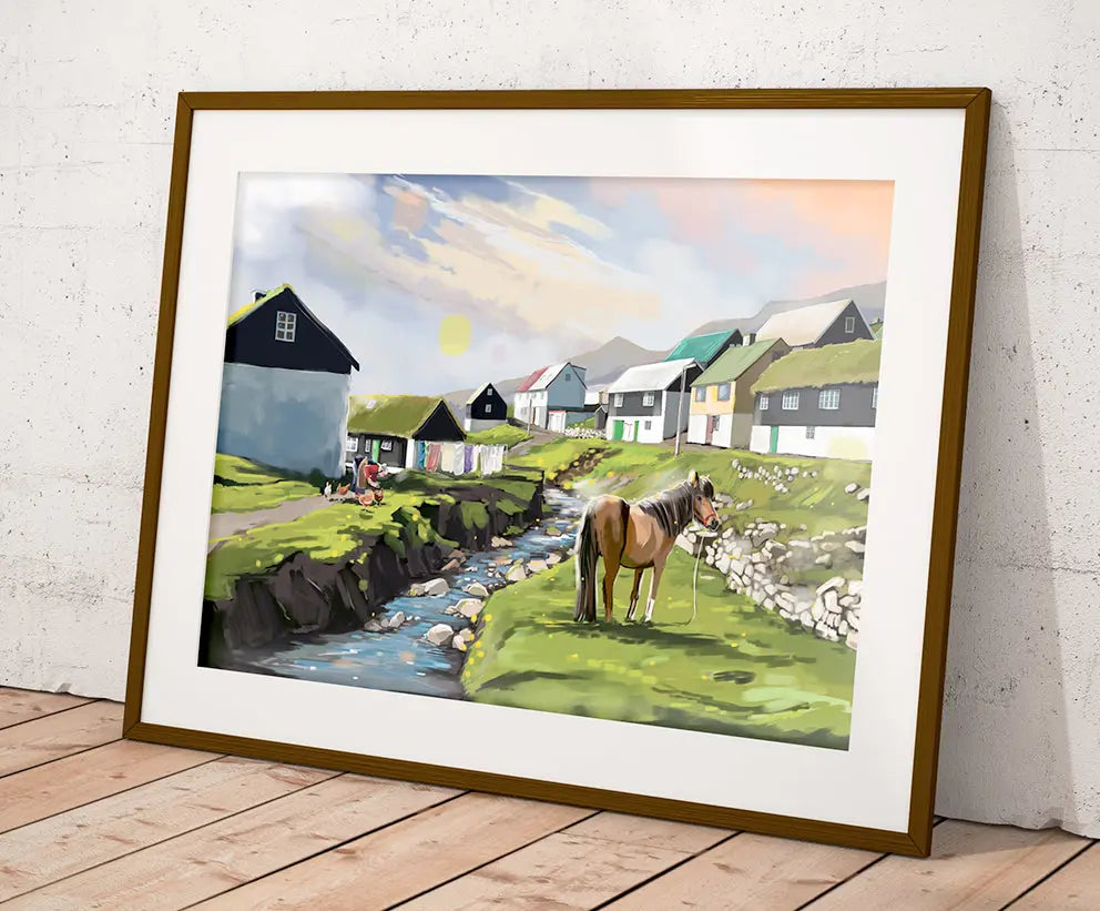 Poster - Föroyskt Ross FJORD