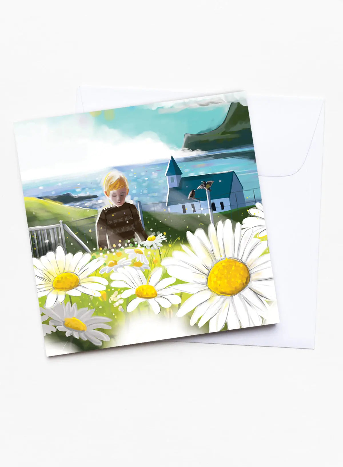 Greeting card - Summardái FJORD