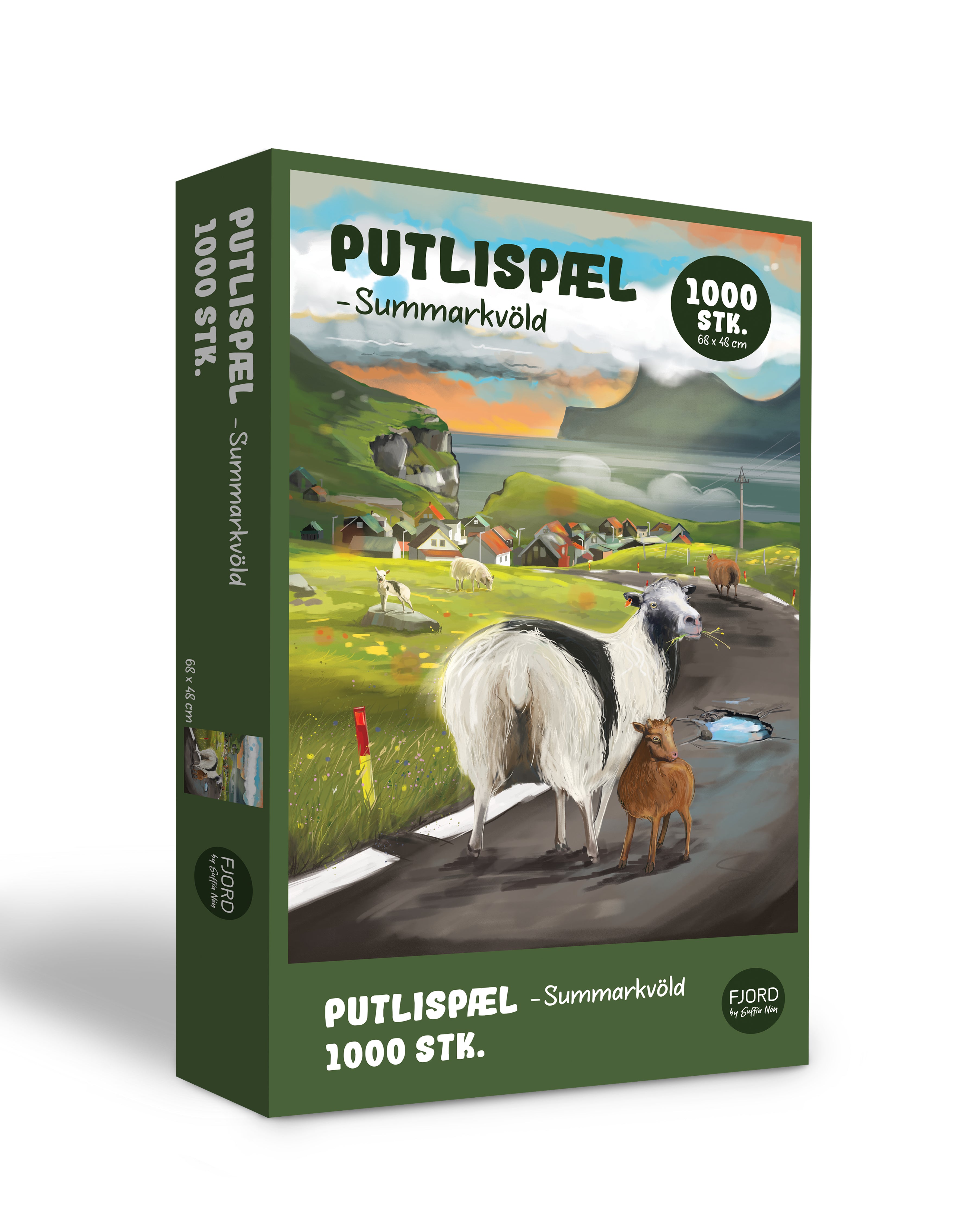 Puzzle 1000 pcs. - Summarkvöld