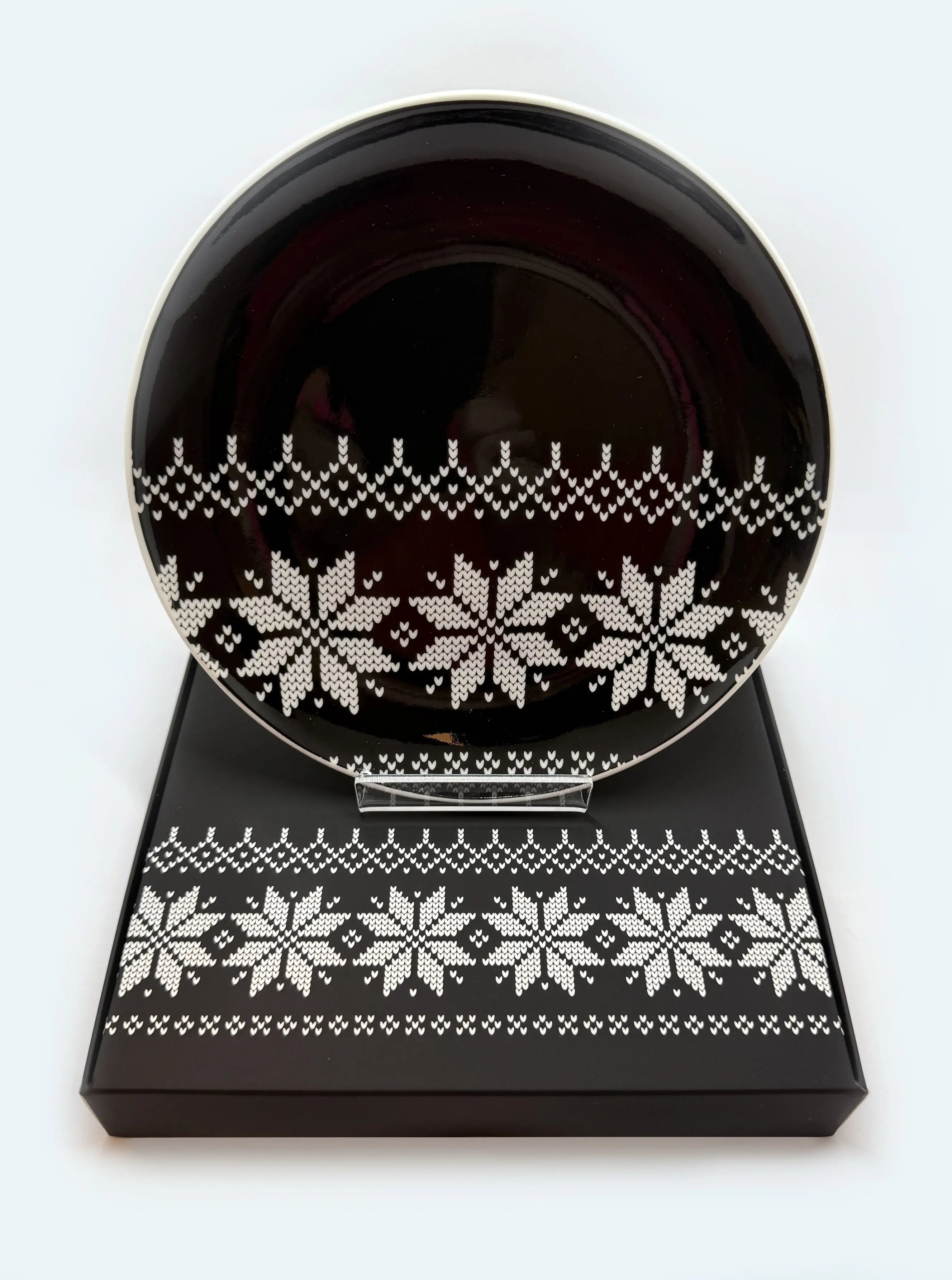 Stjörna plate - Fine porcelain FJORD