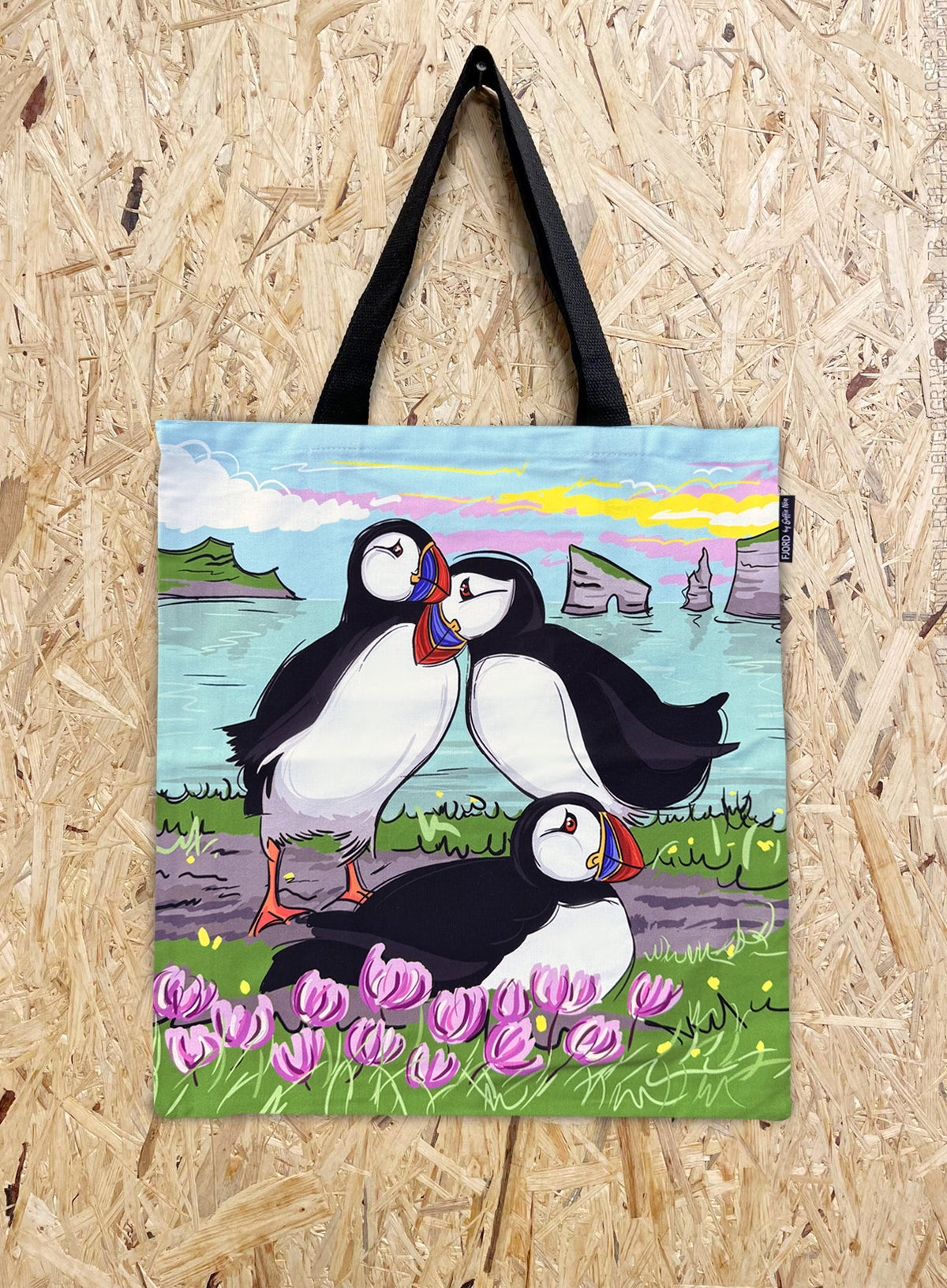 Tote bag - Lundar við útsýni