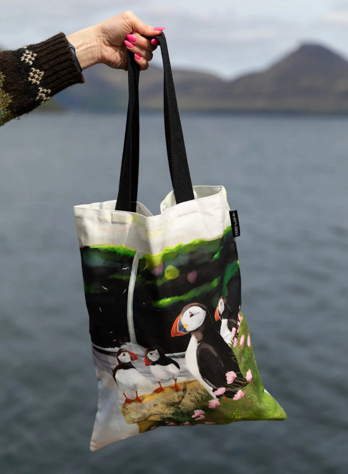 Tote bag - Lundar FJORD