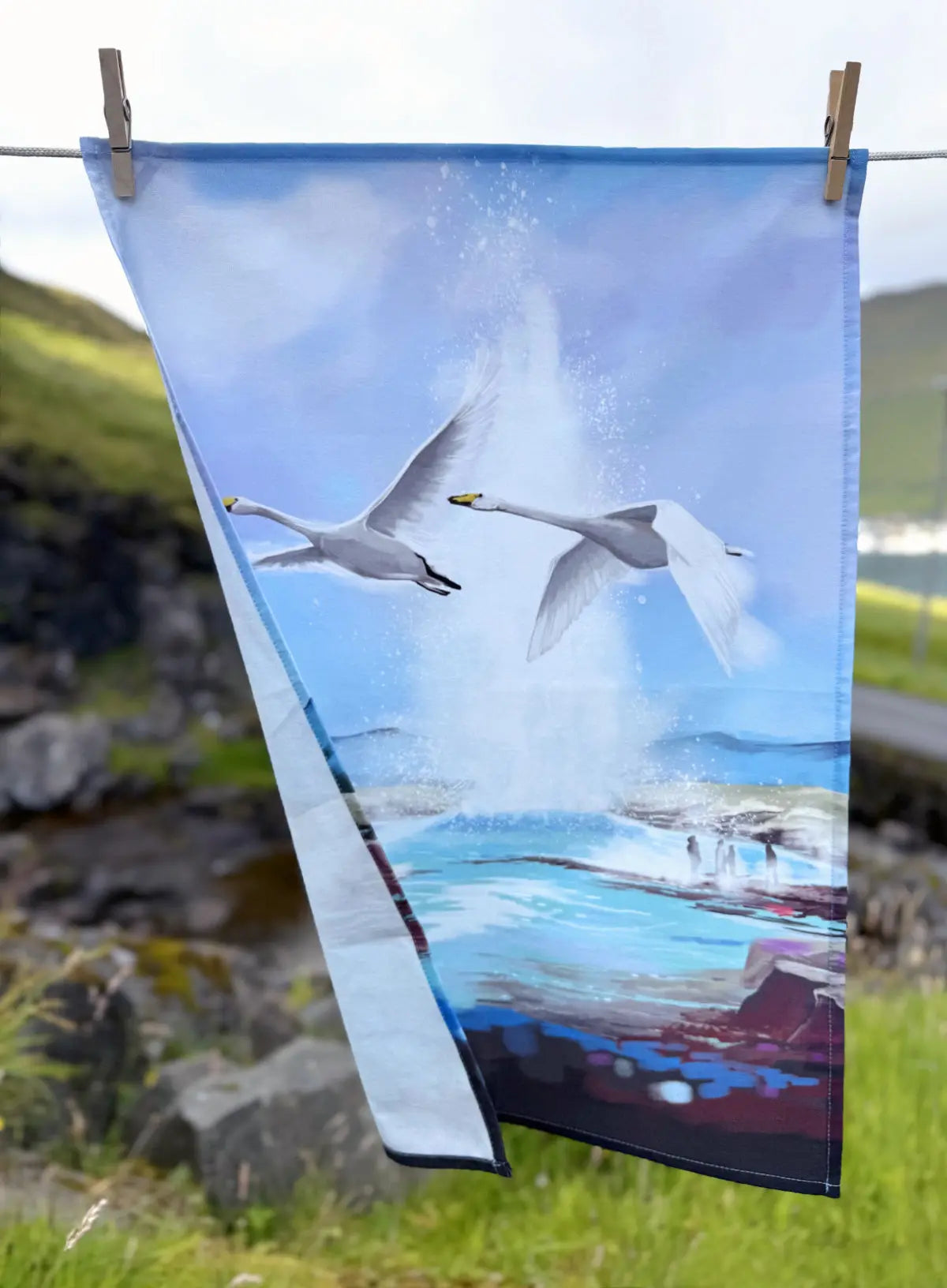 Tea towel - Geysir Fjord