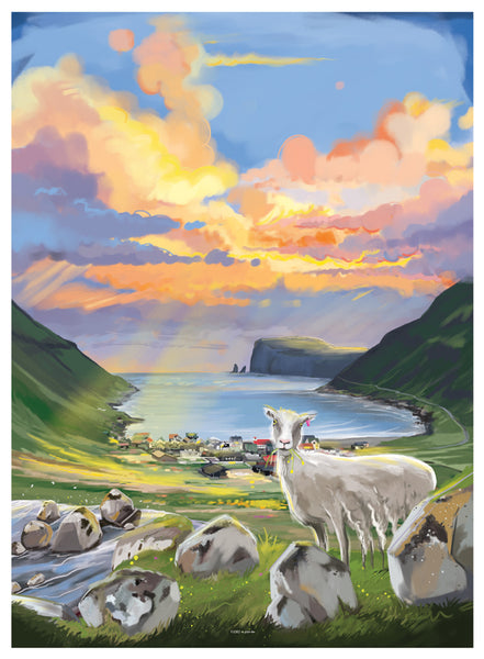 Poster - Tjörnuvík