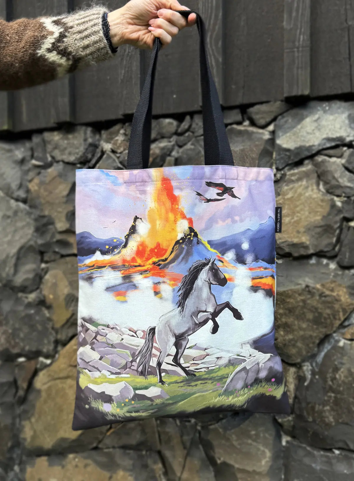 Tote Bag - Eldgos Fjord
