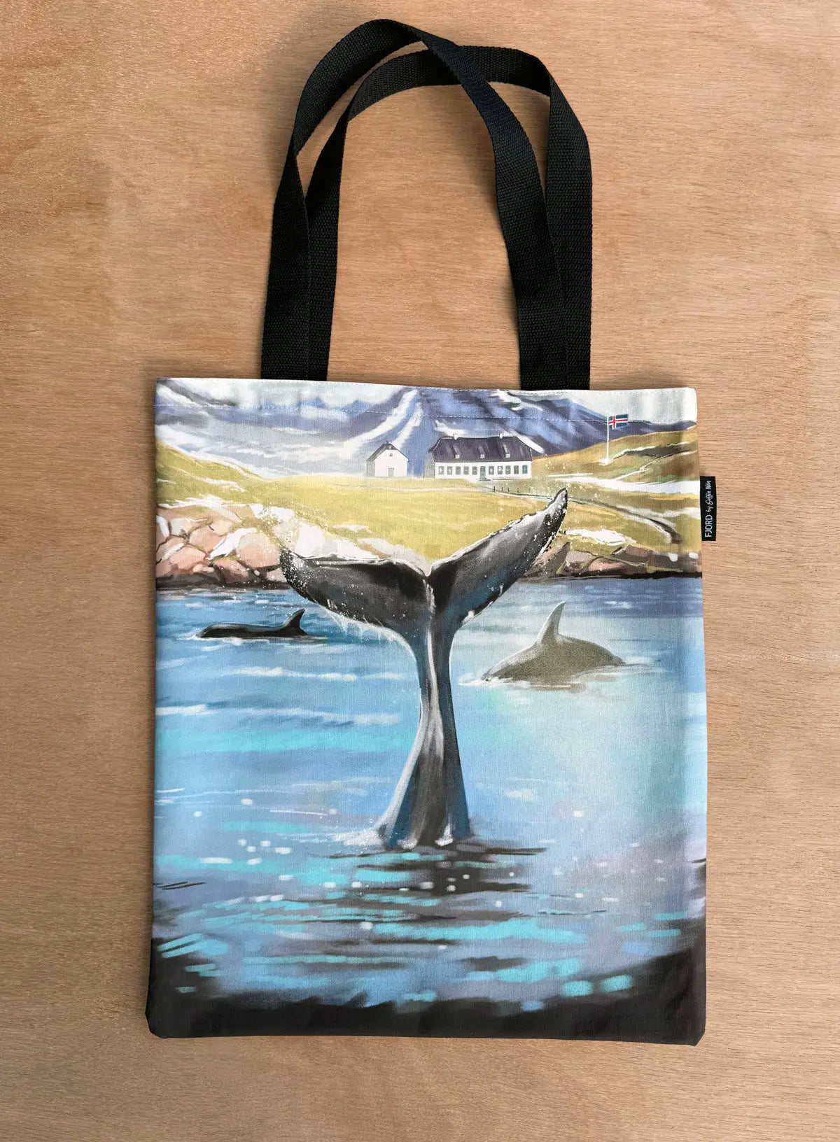 Tote Bag - Viðey Fjord