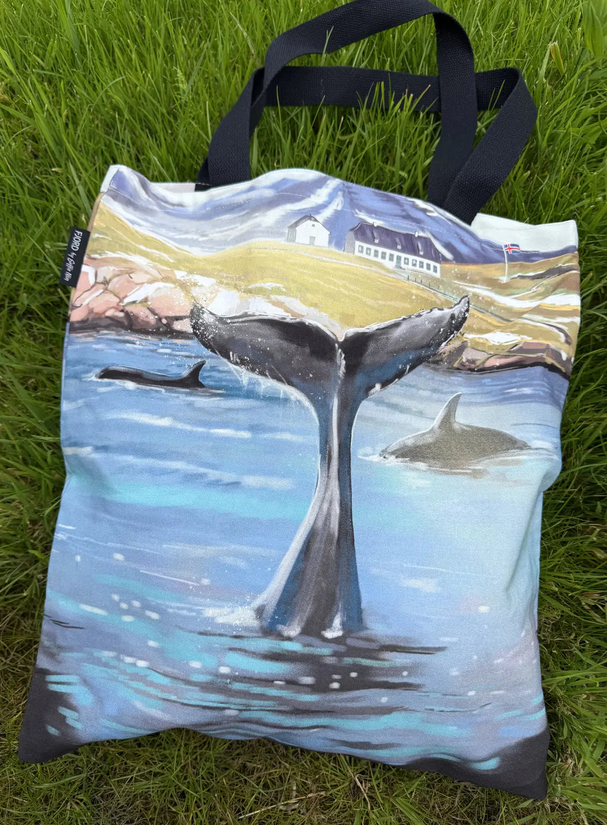 Tote Bag - Viðey Fjord