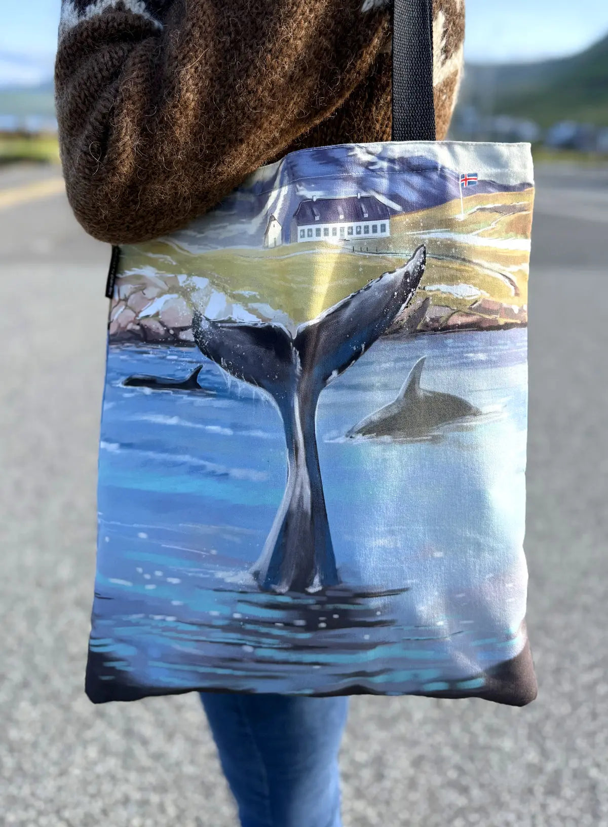 Tote Bag - Viðey Fjord