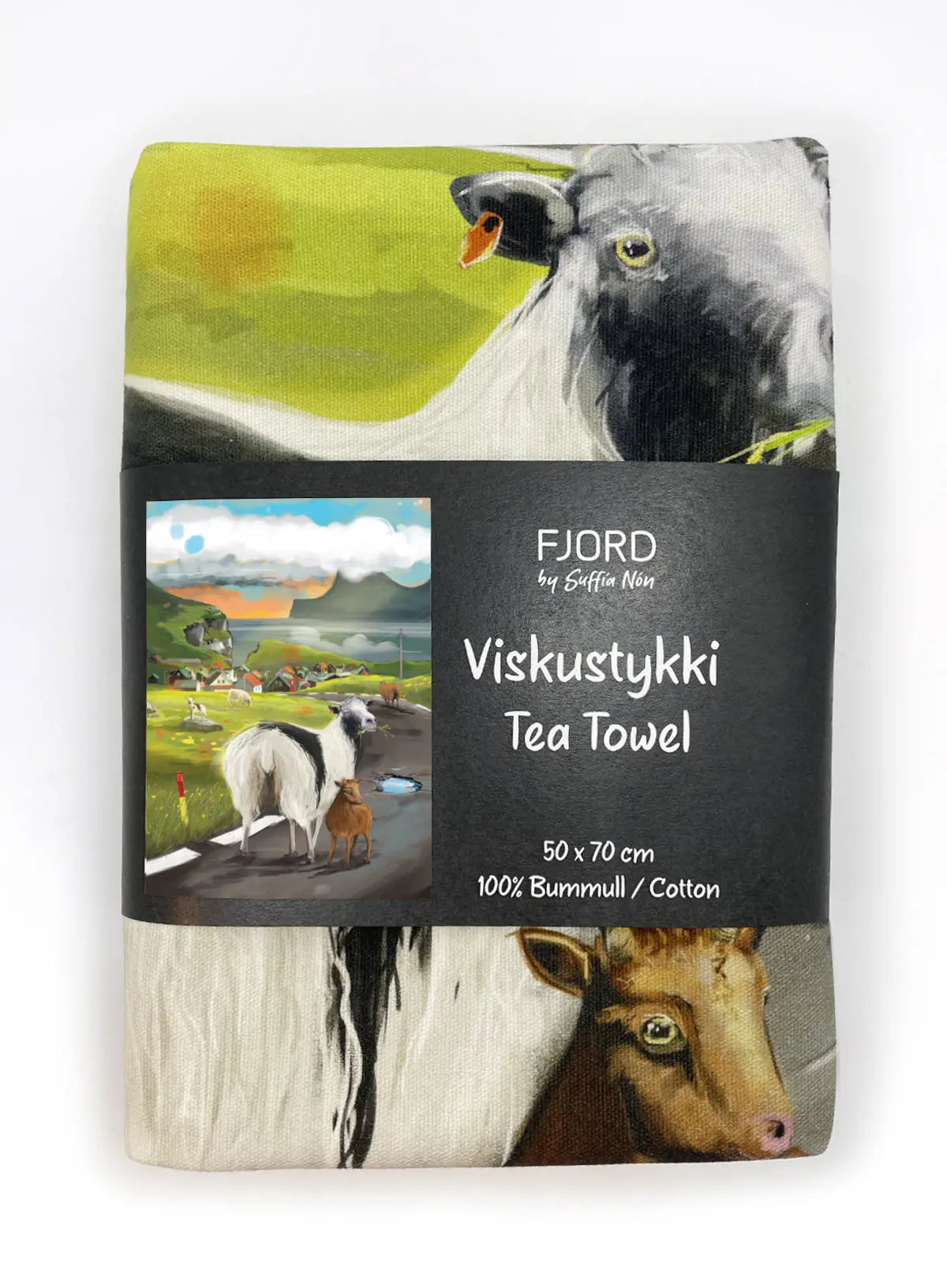Tea Towel - Summarkvöld FJORD