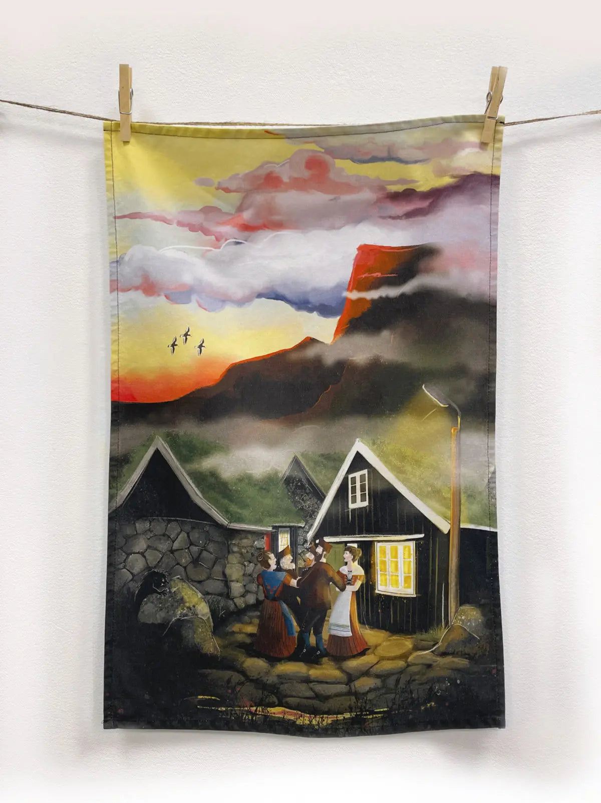 Tea Towel - Skýming FJORD