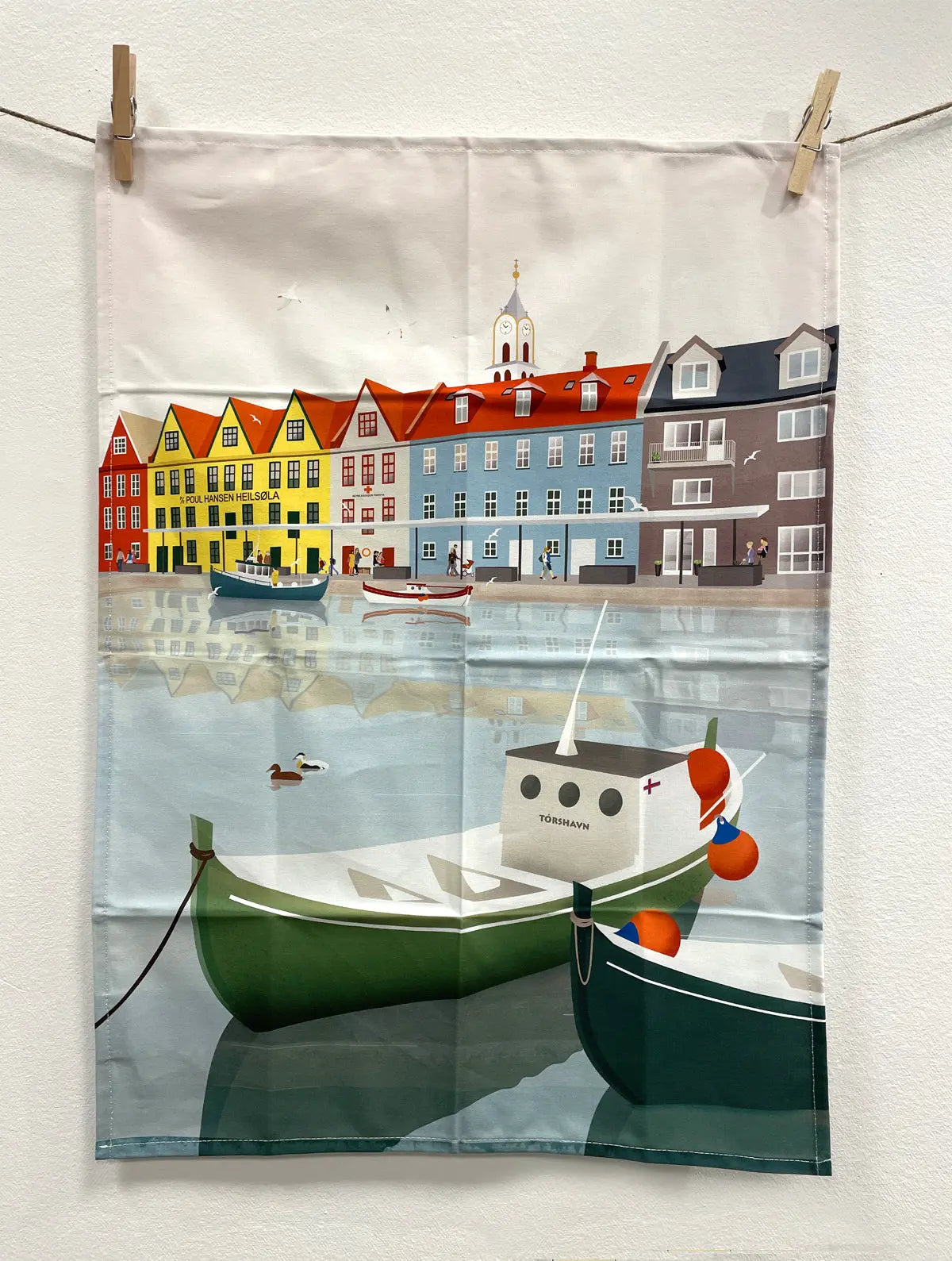 Tea Towel - Vágsbotnur FJORD