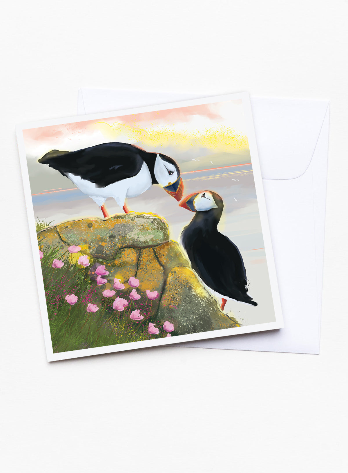 Greeting card - Ástiknir Lundar