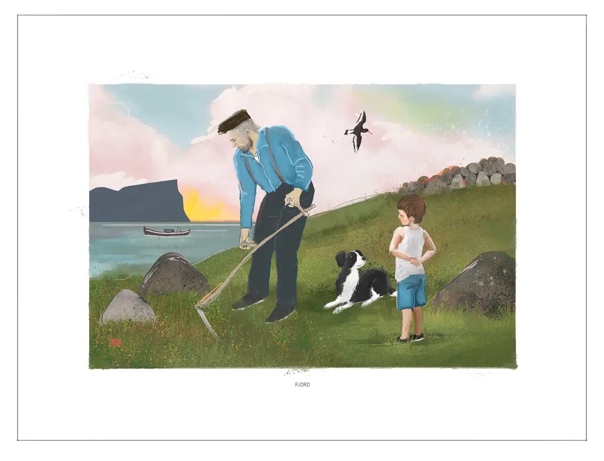 Poster - Í hoyna, abbin FJORD