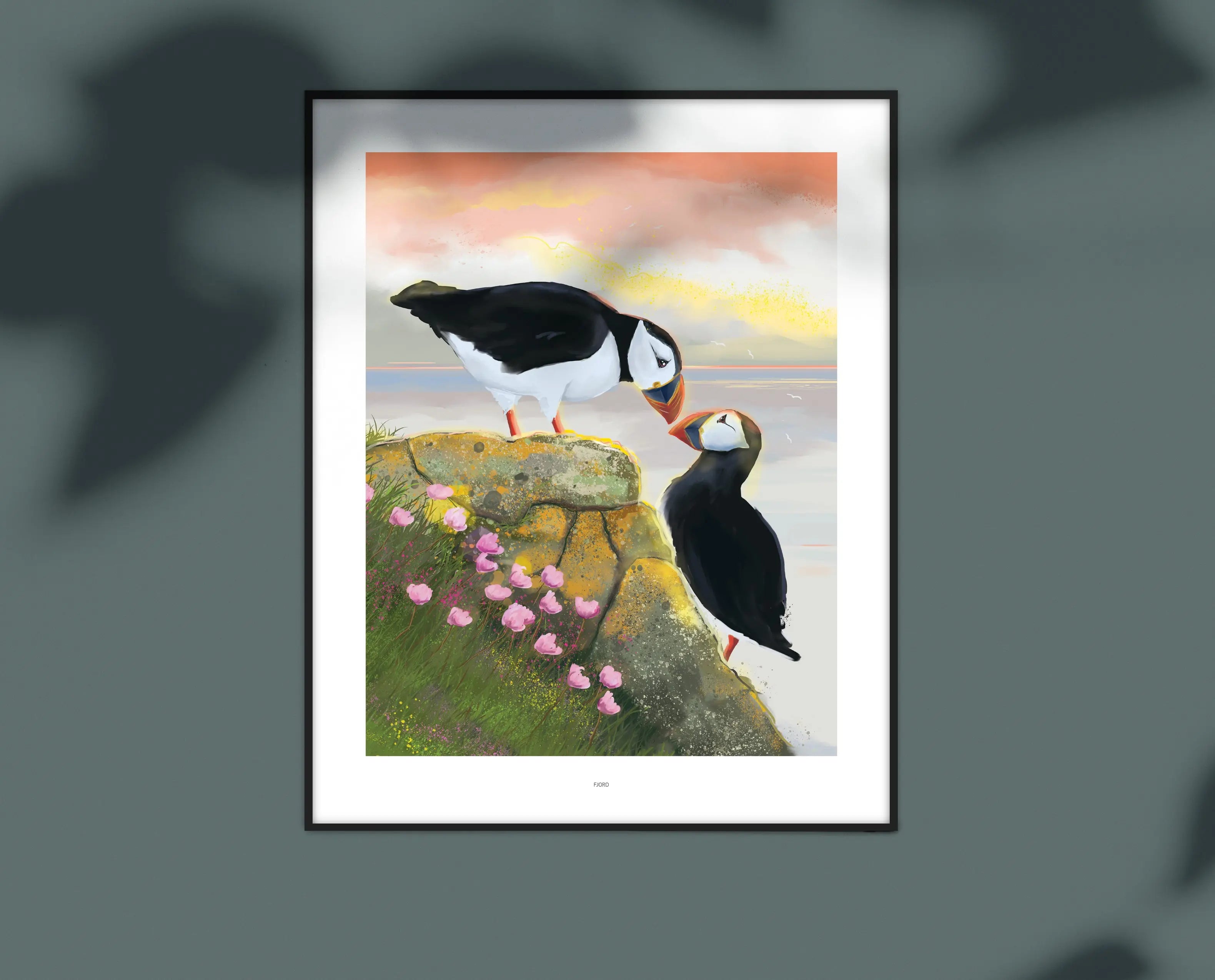 Poster - Ásttiknir lundar FJORD